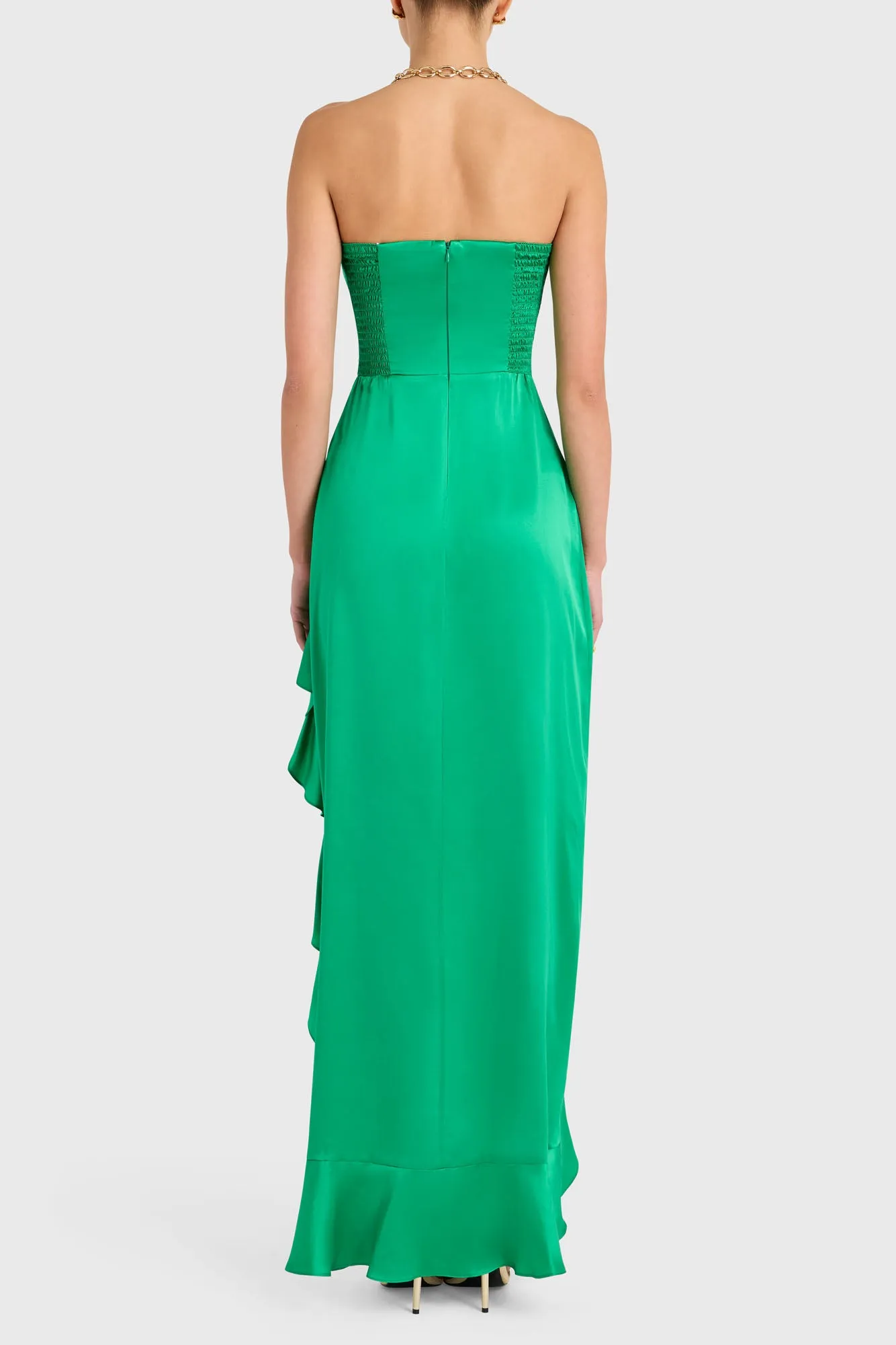 Amalia Silk Gown sold by Amanda Uprichard product image thumbnail 3