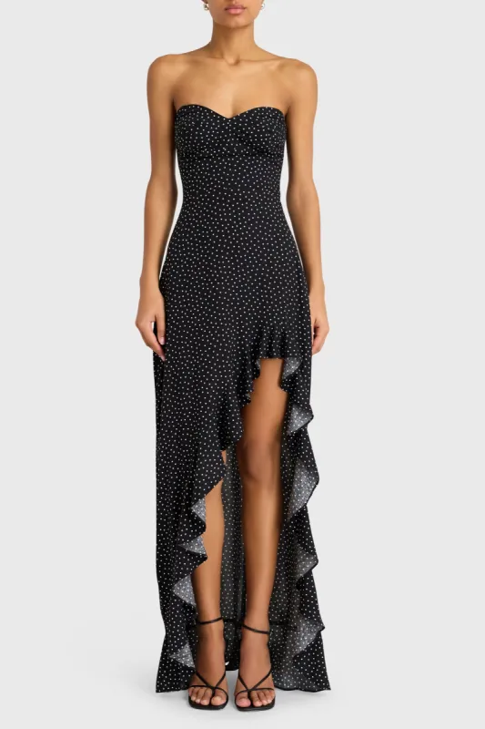 Amalia Gown in Polkadot sold by Amanda Uprichard