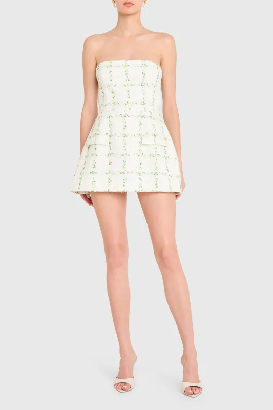 Strapless Bethany Skort Romper sold by Amanda Uprichard