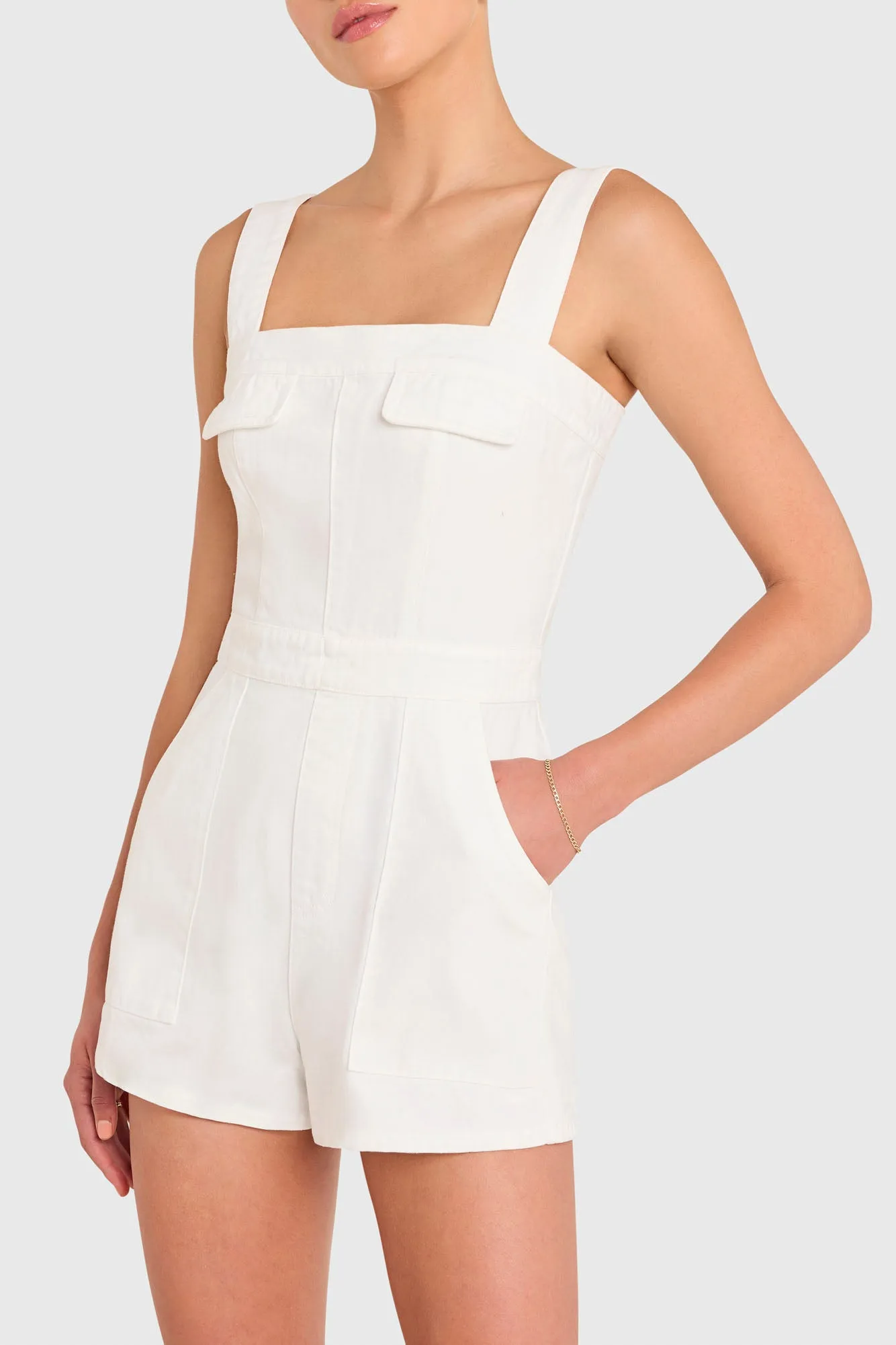 Frida Romper sold by Amanda Uprichard product image thumbnail 4