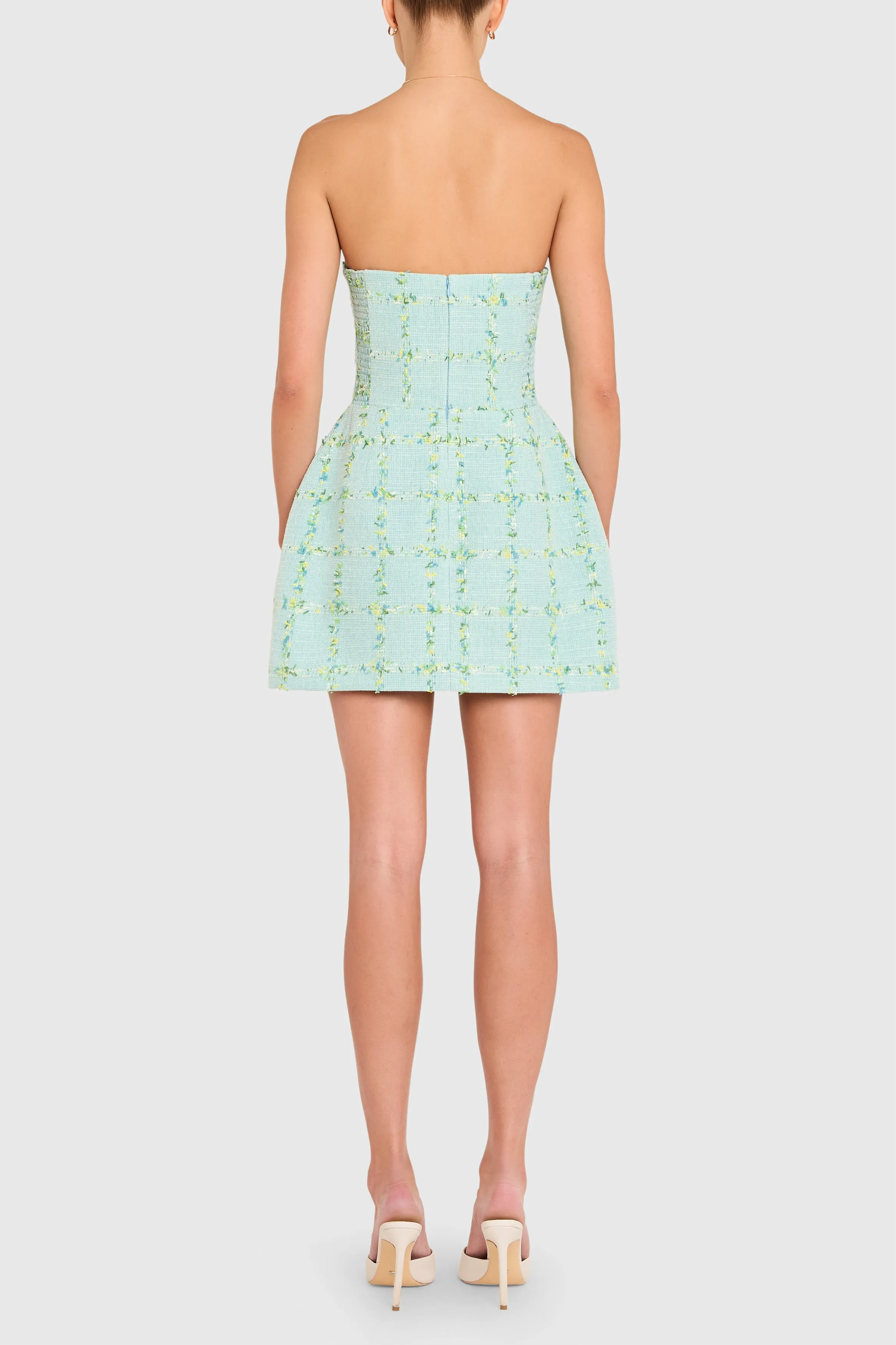 Strapless Bethany Skort Romper sold by Amanda Uprichard product image thumbnail 3