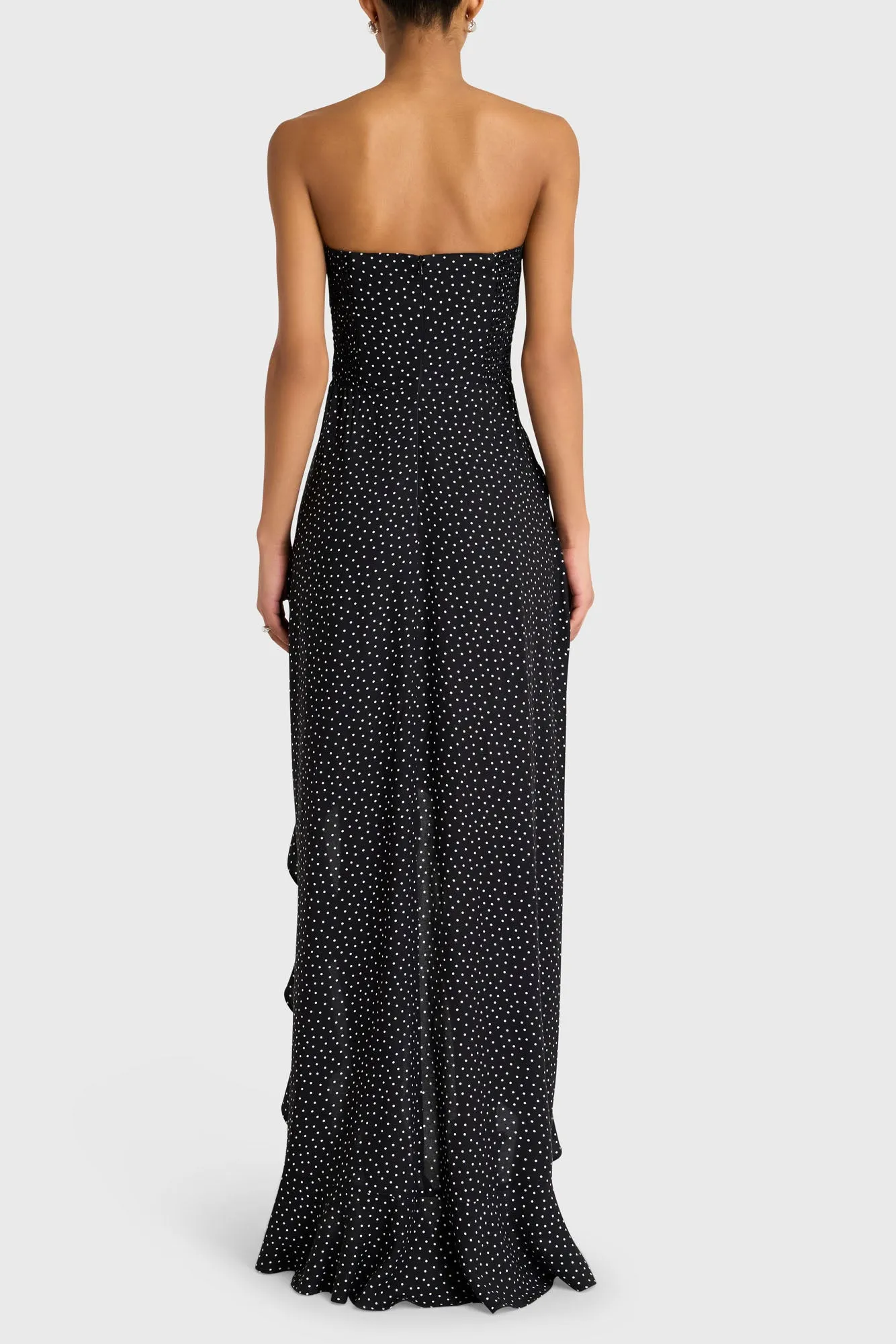 Amalia Gown in Polka Dot sold by Amanda Uprichard product image thumbnail 3