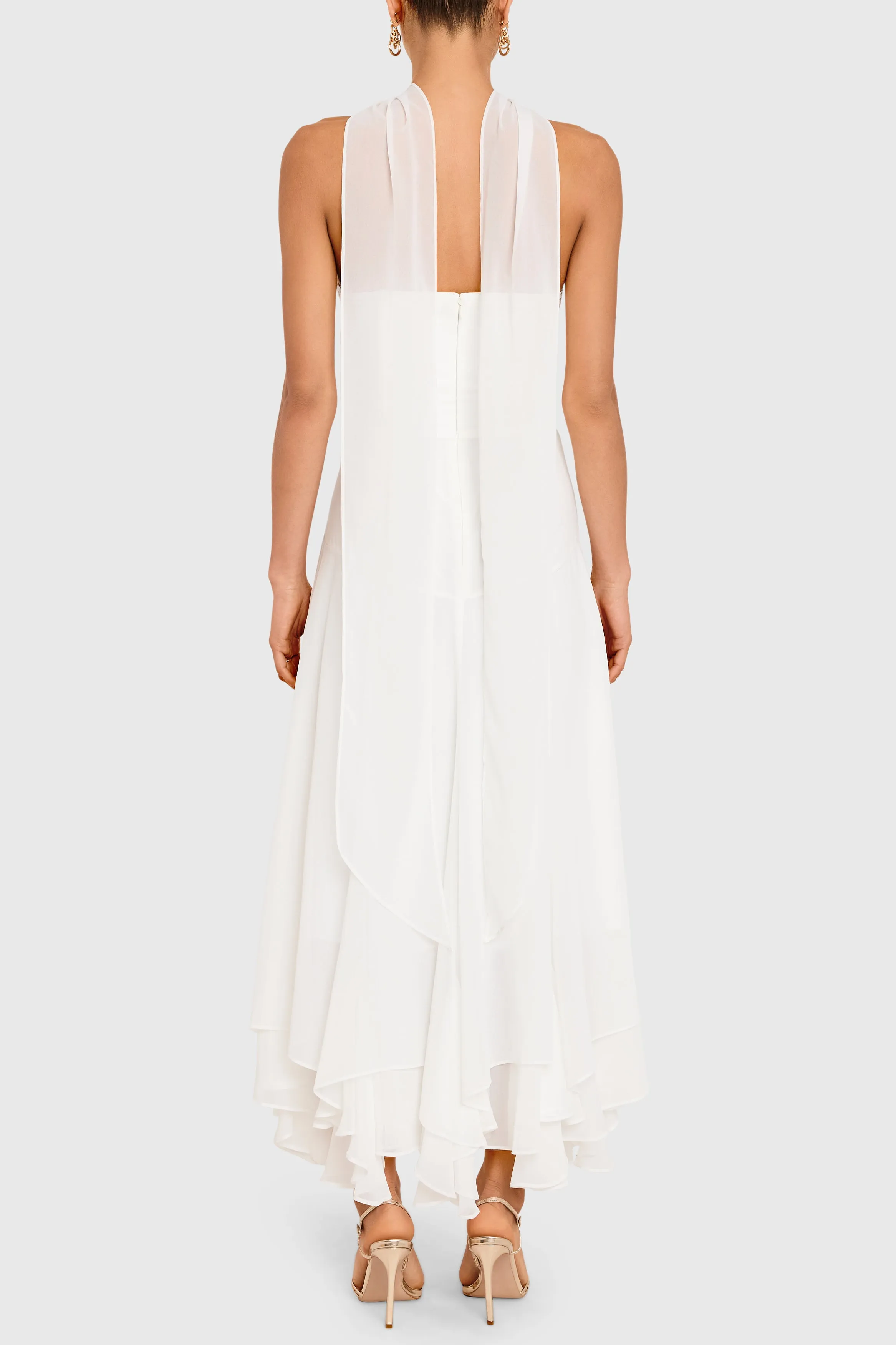 Monterey Dress with Scarf sold by Amanda Uprichard product image thumbnail 3