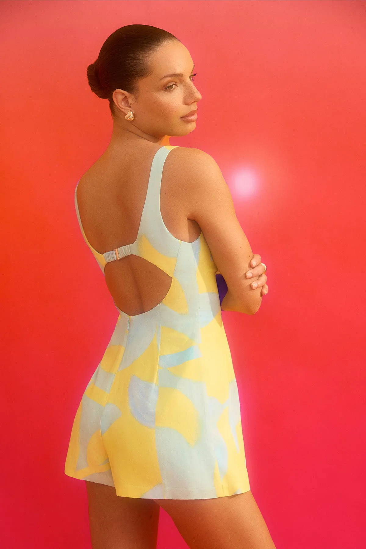 Francie Romper sold by Amanda Uprichard product image thumbnail 5