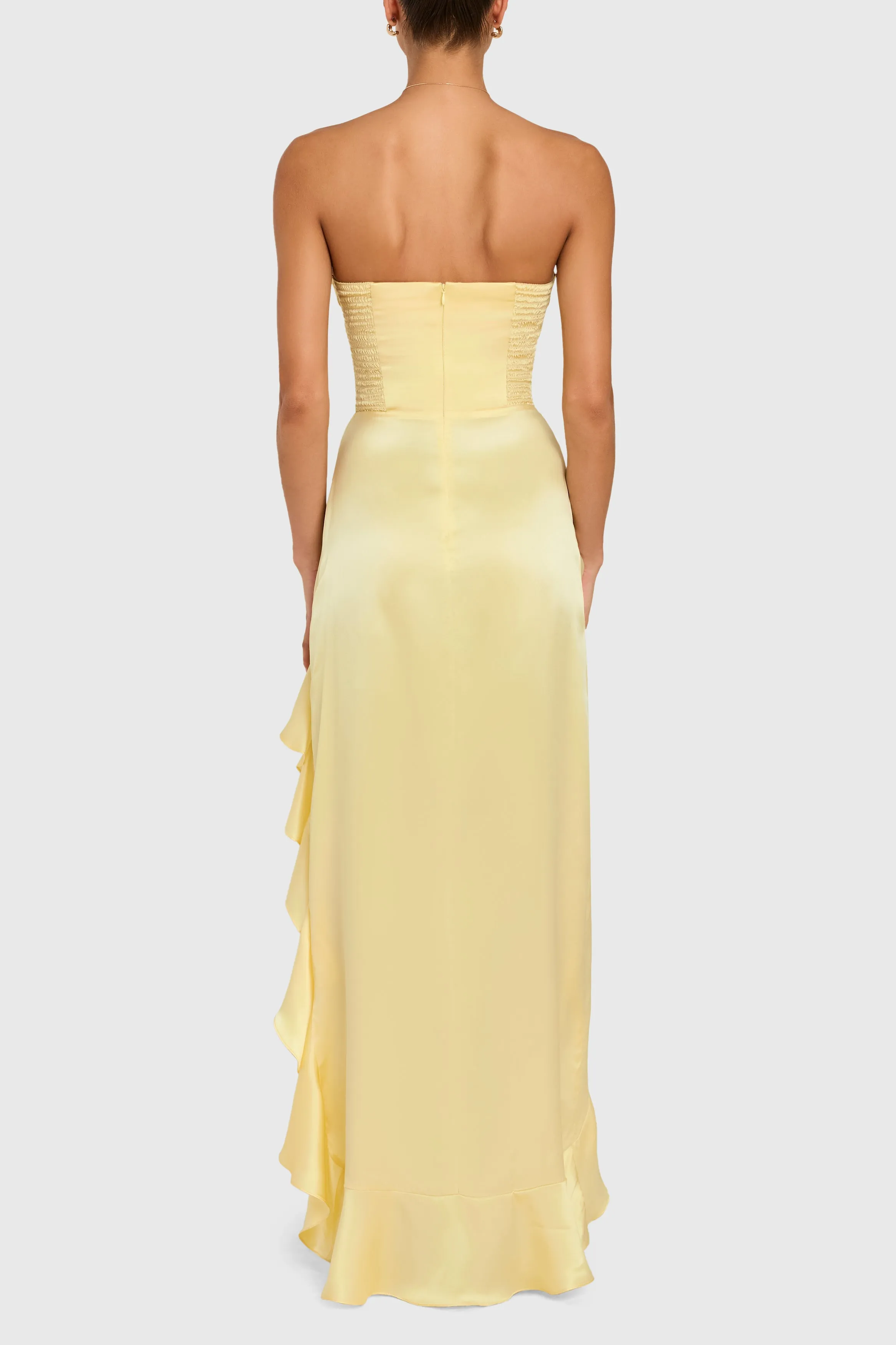 Amalia Silk Gown sold by Amanda Uprichard product image thumbnail 3