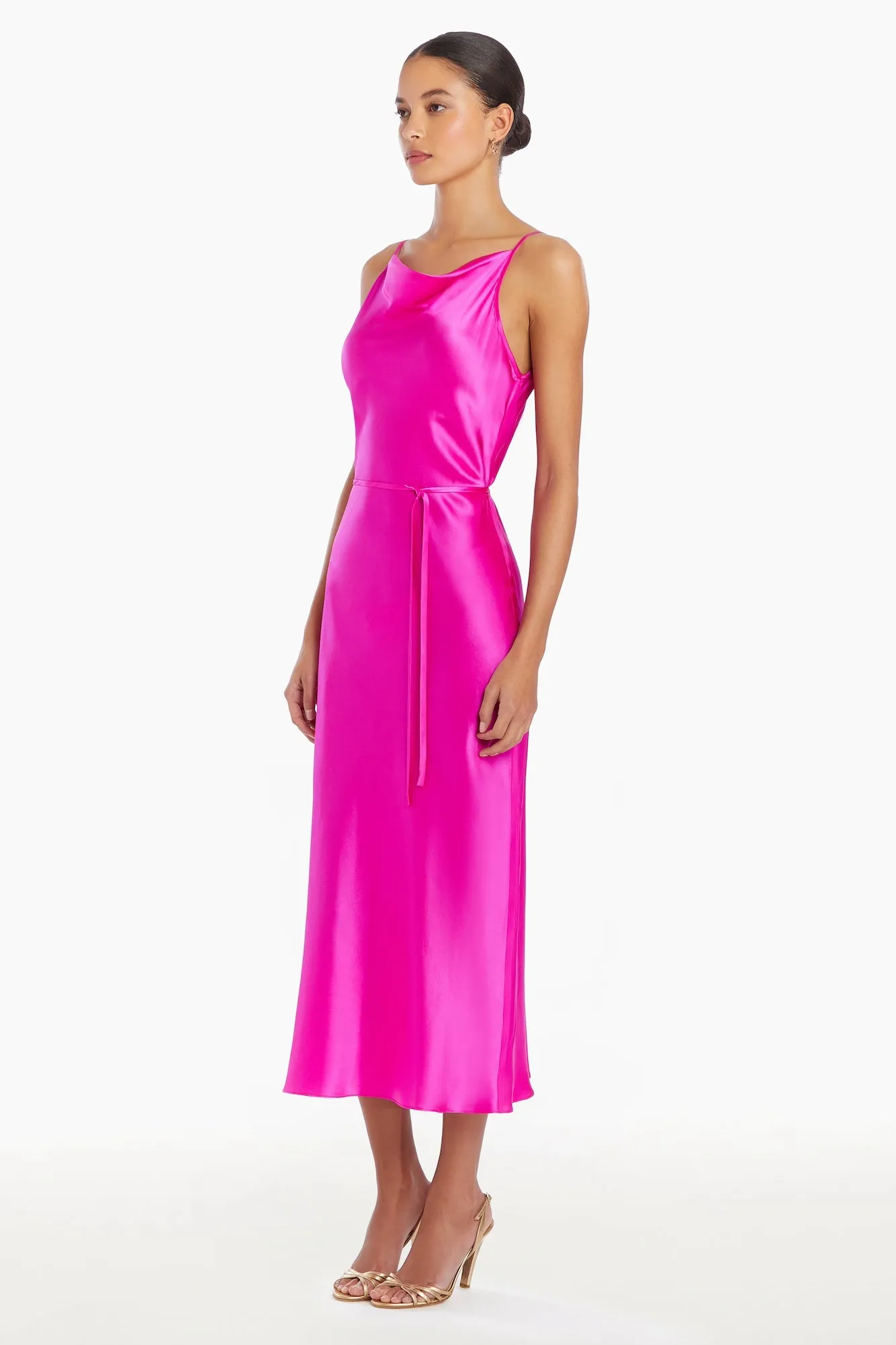 Shaelyn Silk Dress sold by Amanda Uprichard product image thumbnail 4