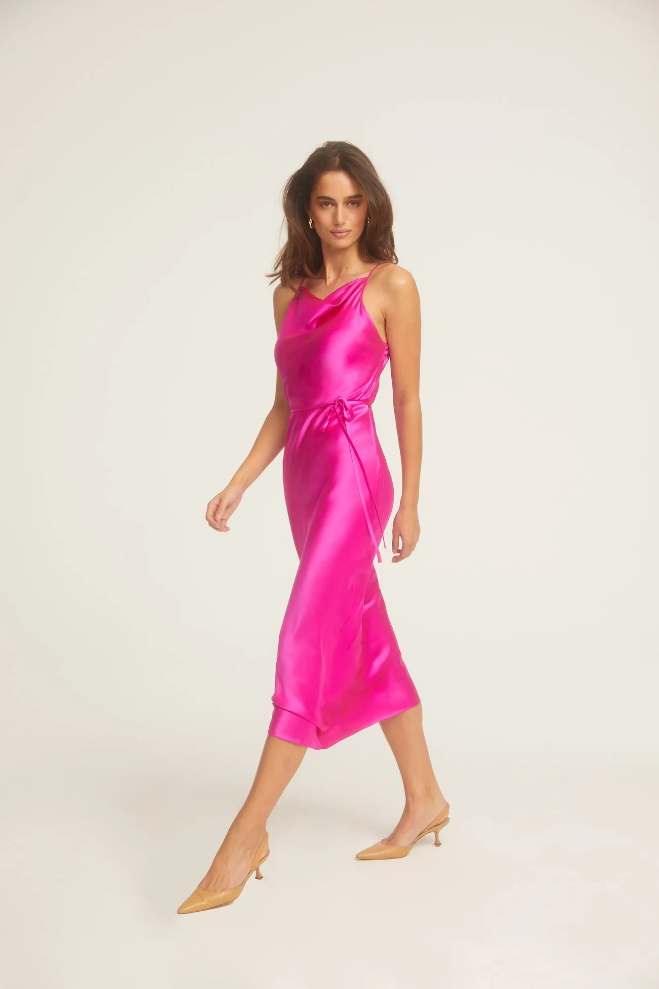 Shaelyn Silk Dress sold by Amanda Uprichard product image thumbnail 2