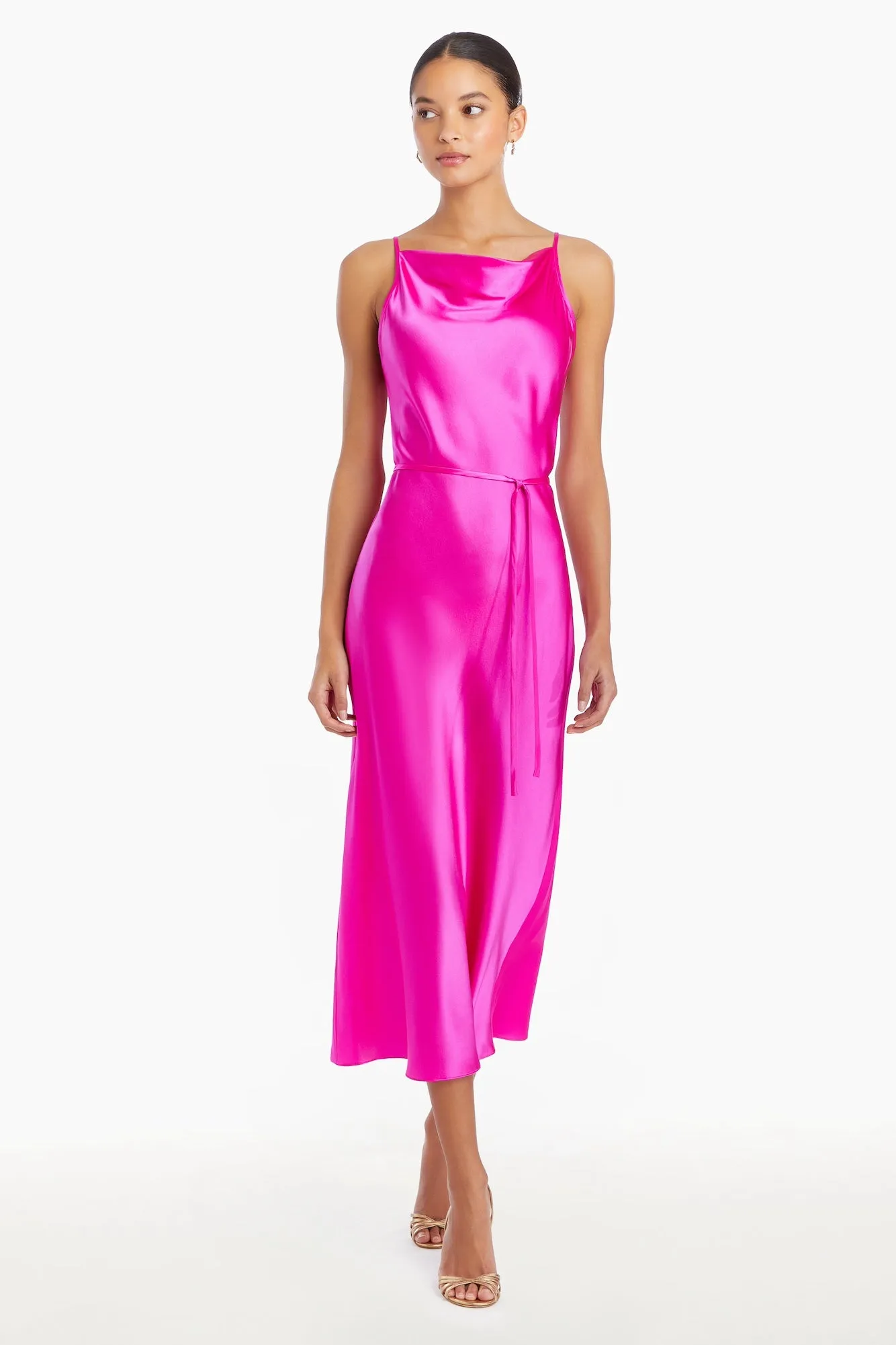 Shaelyn Silk Dress sold by Amanda Uprichard product image thumbnail 3