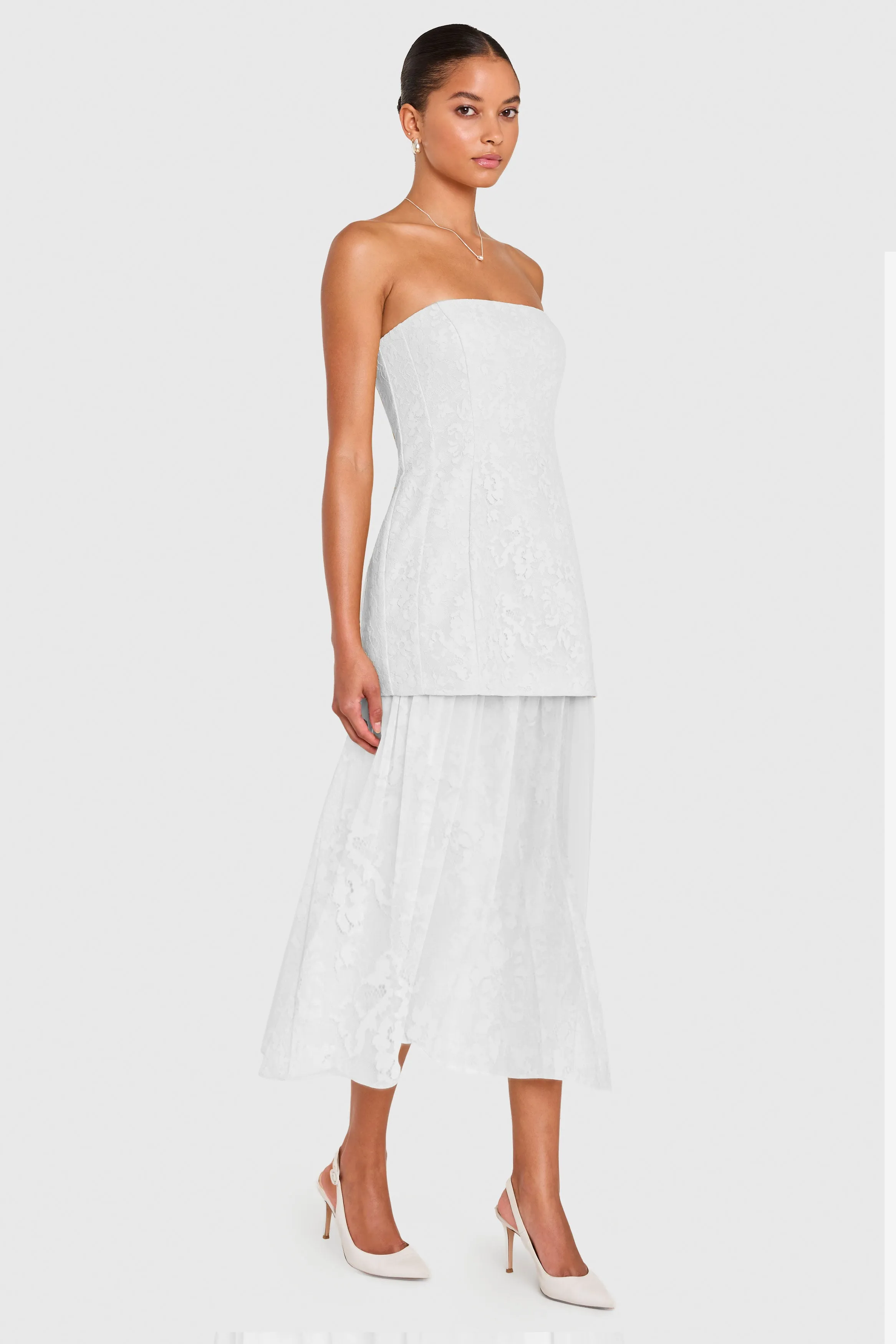 Linda Midi Dress sold by Amanda Uprichard product image thumbnail 2