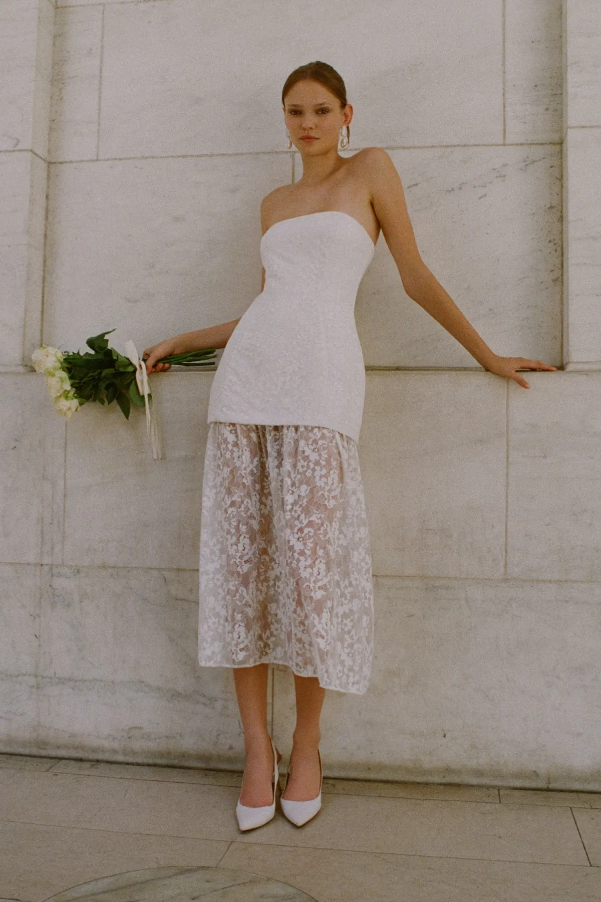 Linda Midi Dress sold by Amanda Uprichard product image thumbnail 4