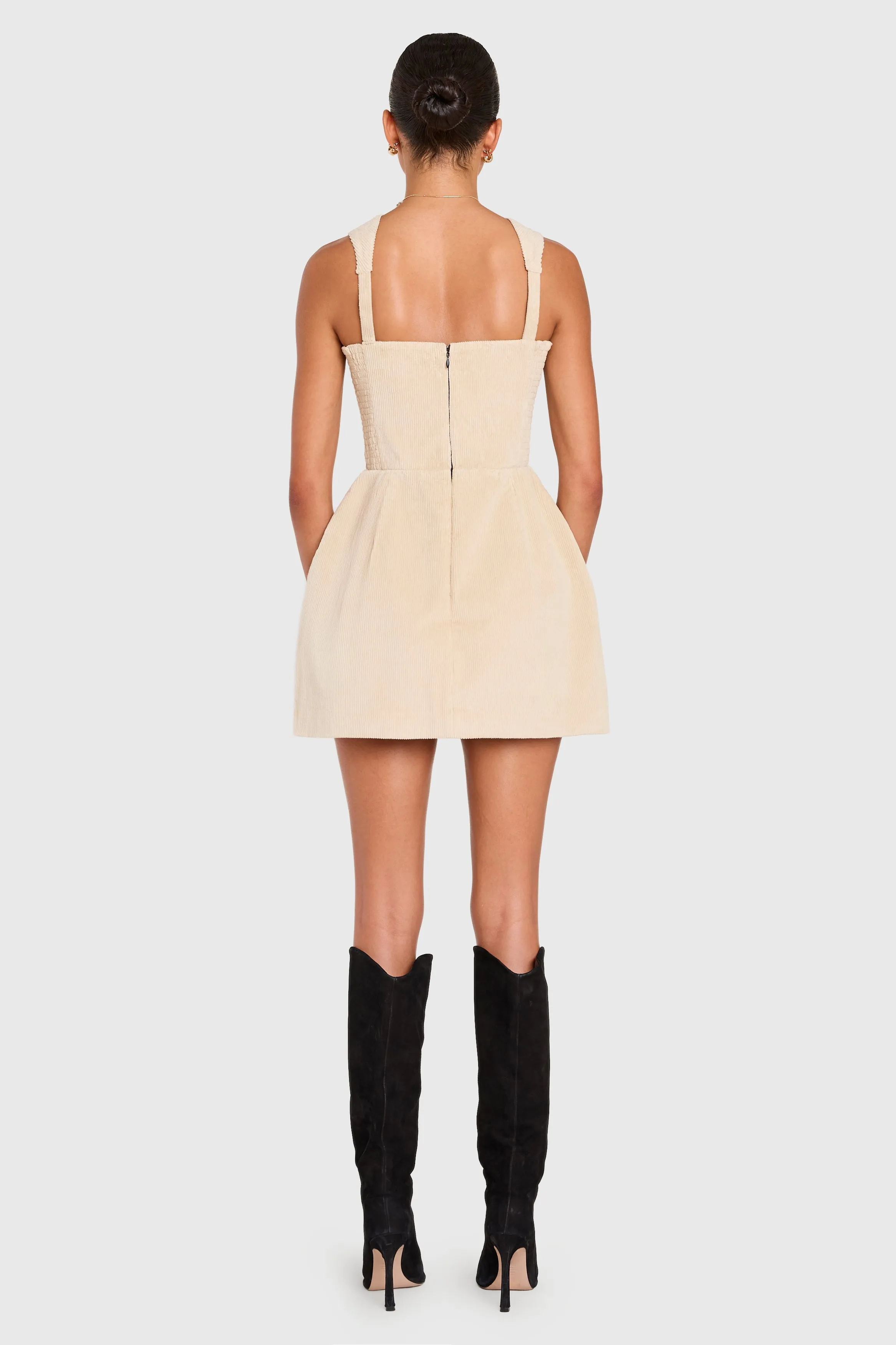 Bethany Romper in Corduroy sold by Amanda Uprichard product image thumbnail 3