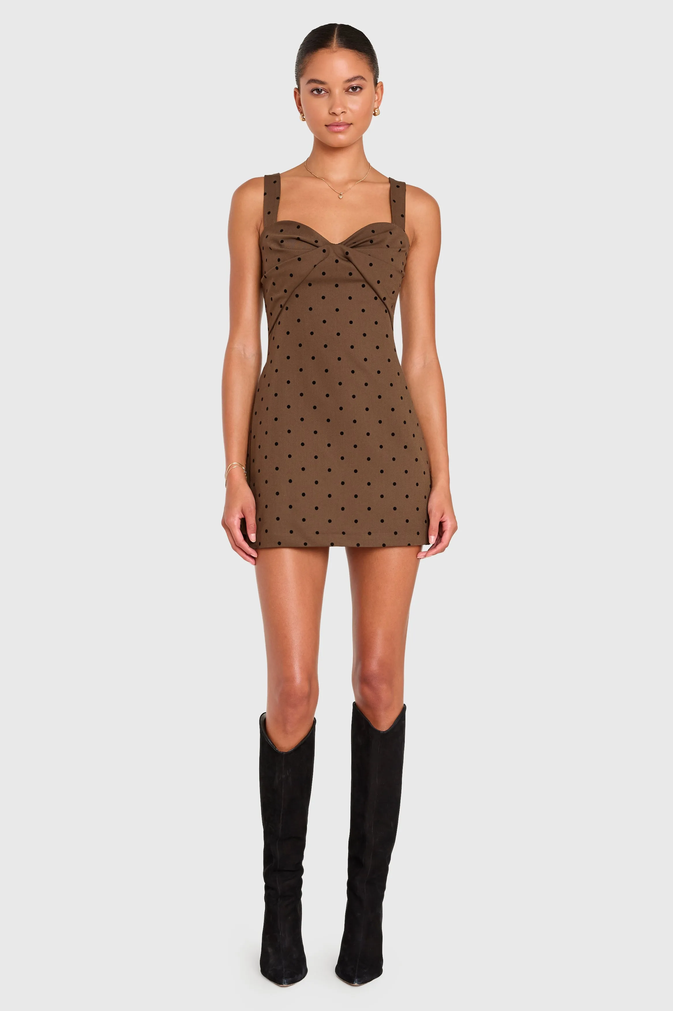 Soho Romper in Polka Dot sold by Amanda Uprichard