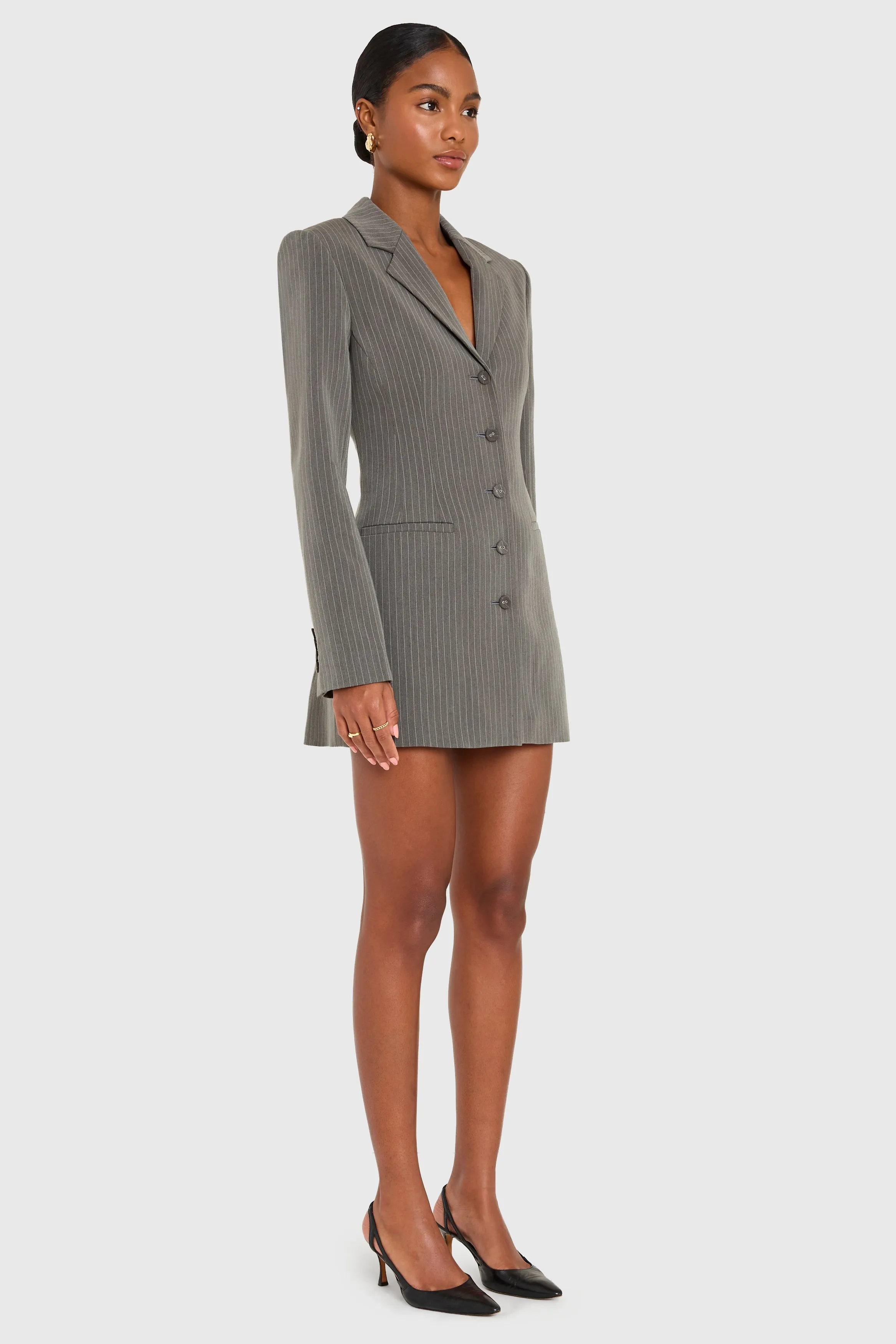 Peralta Blazer Romper sold by Amanda Uprichard product image thumbnail 2