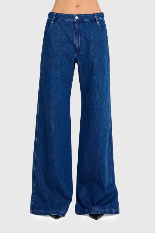 Thalia Wide-Leg Jeans sold by Amanda Uprichard