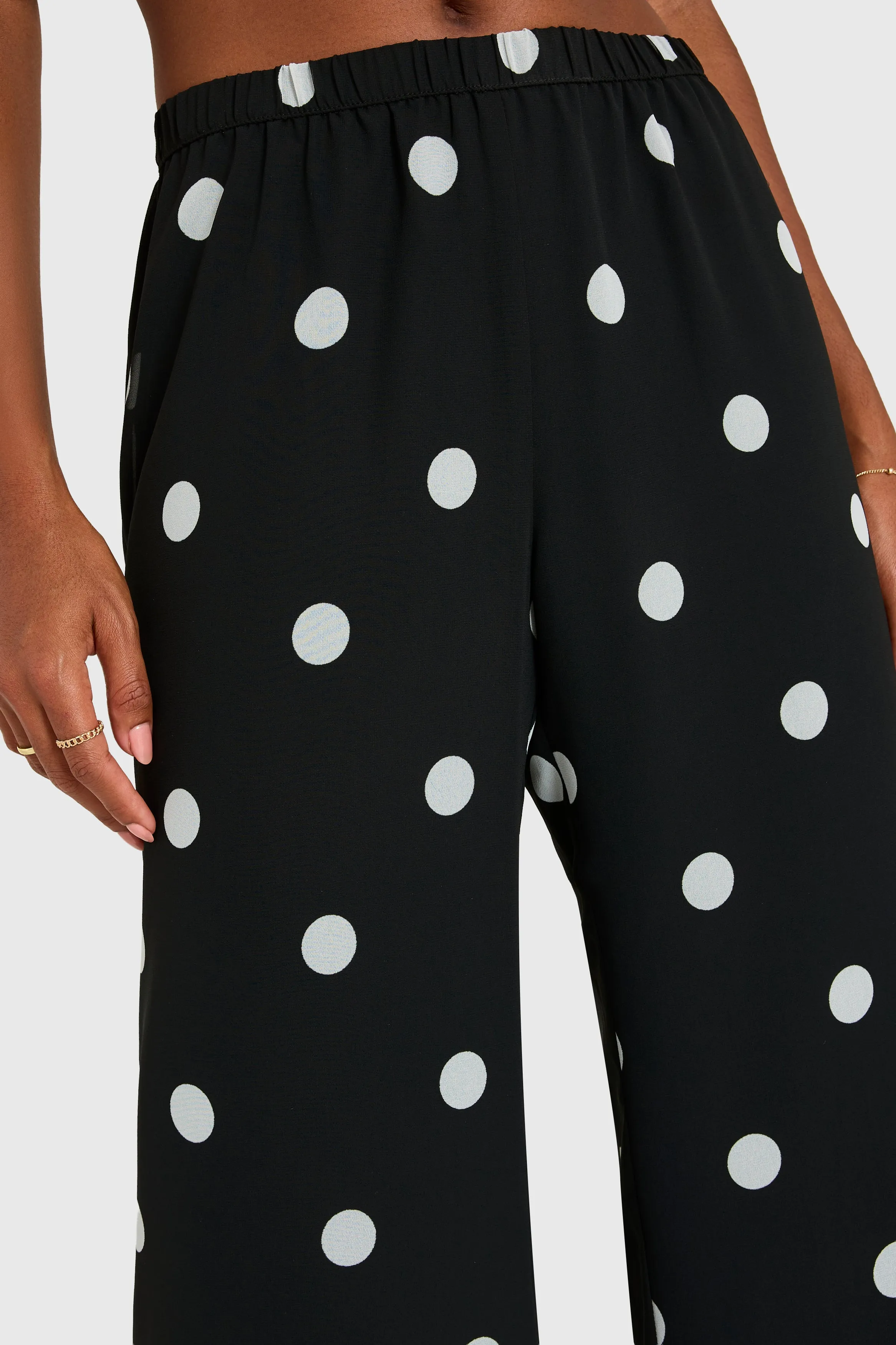 Mariko Pants in Polka Dot sold by Amanda Uprichard product image thumbnail 4