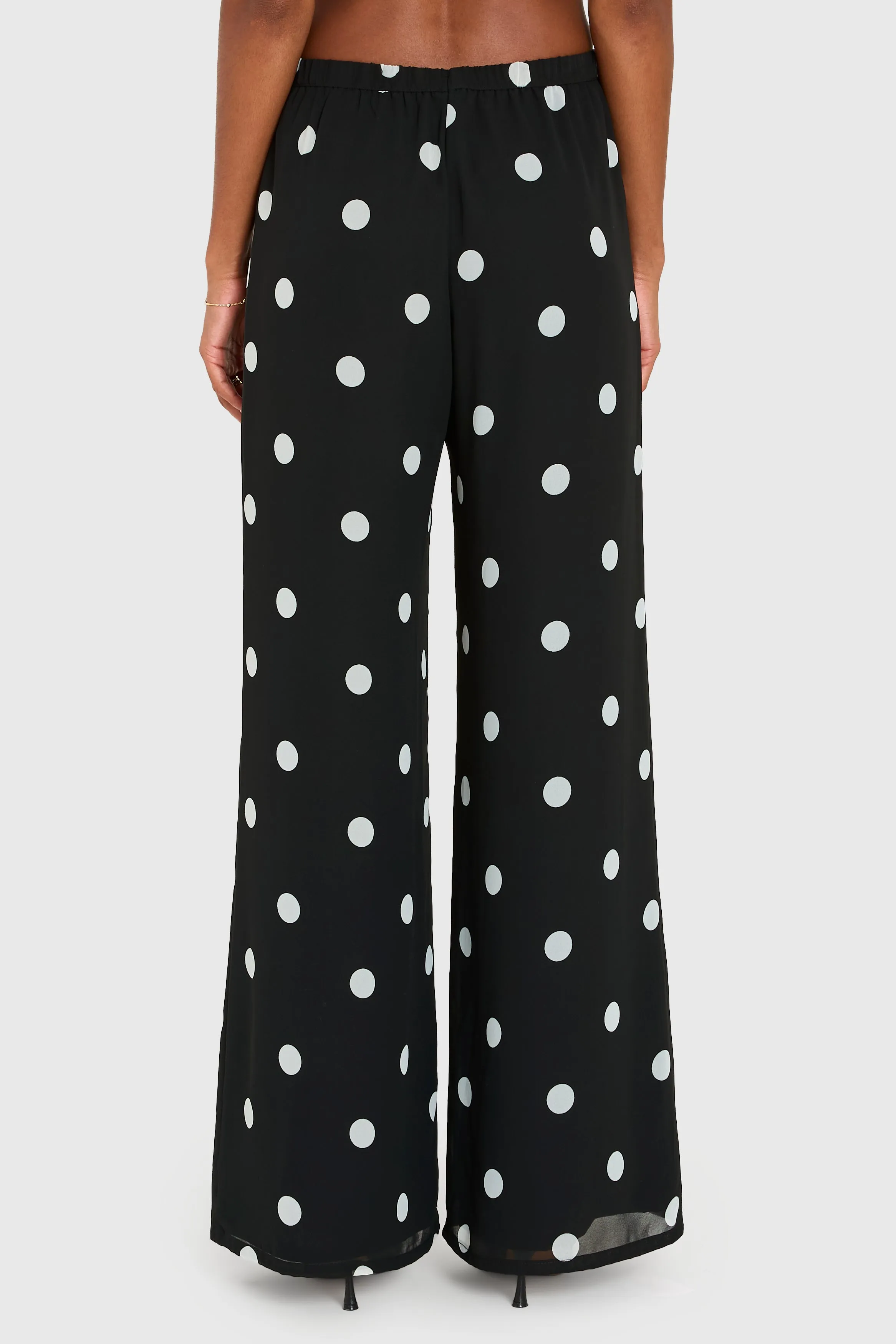 Mariko Pants in Polka Dot sold by Amanda Uprichard product image thumbnail 3