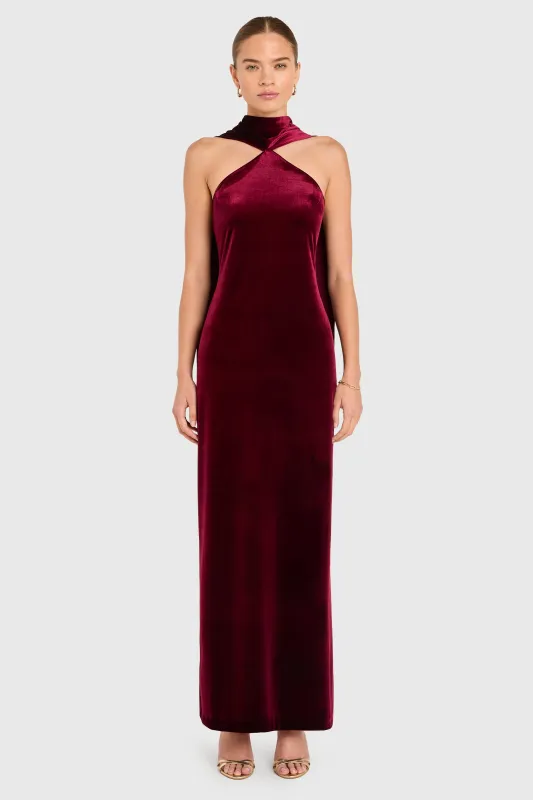 Ashton Maxi in Velvet sold by Amanda Uprichard
