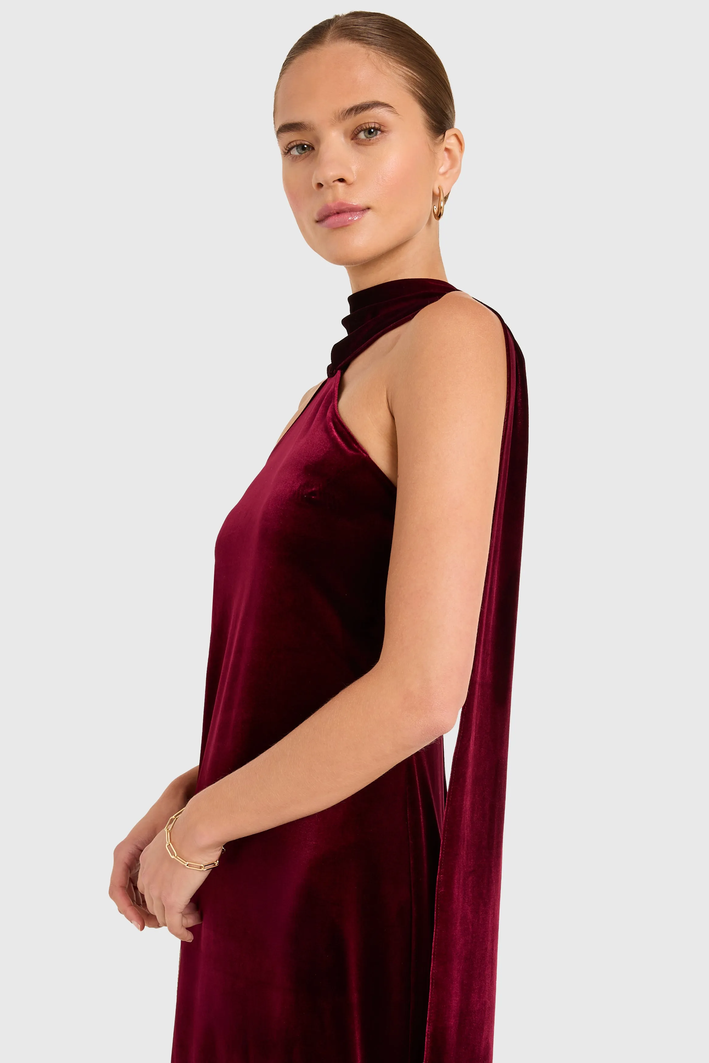 Ashton Maxi in Velvet sold by Amanda Uprichard product image thumbnail 4