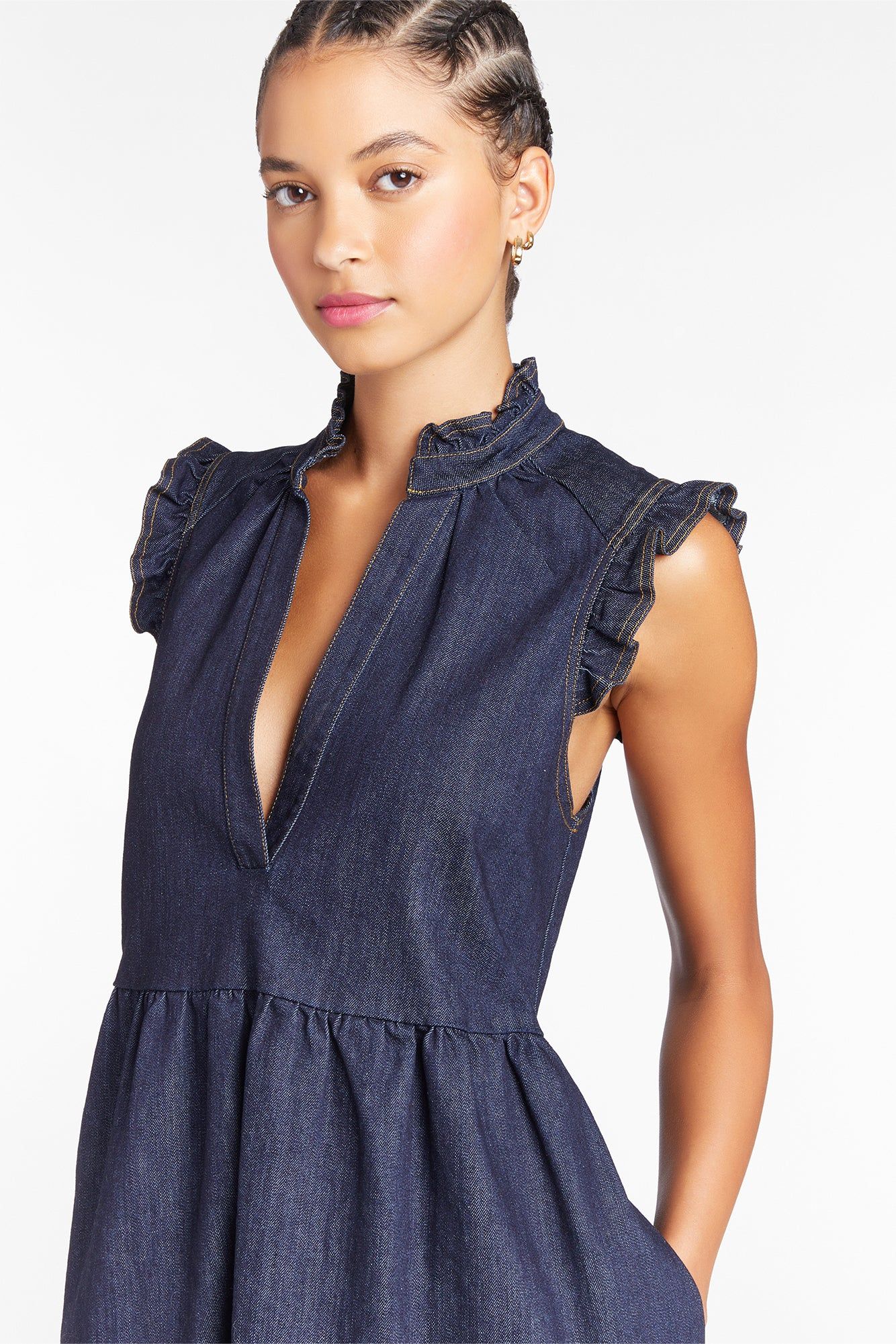 Alcott Denim Dress sold by Amanda Uprichard product image thumbnail 2