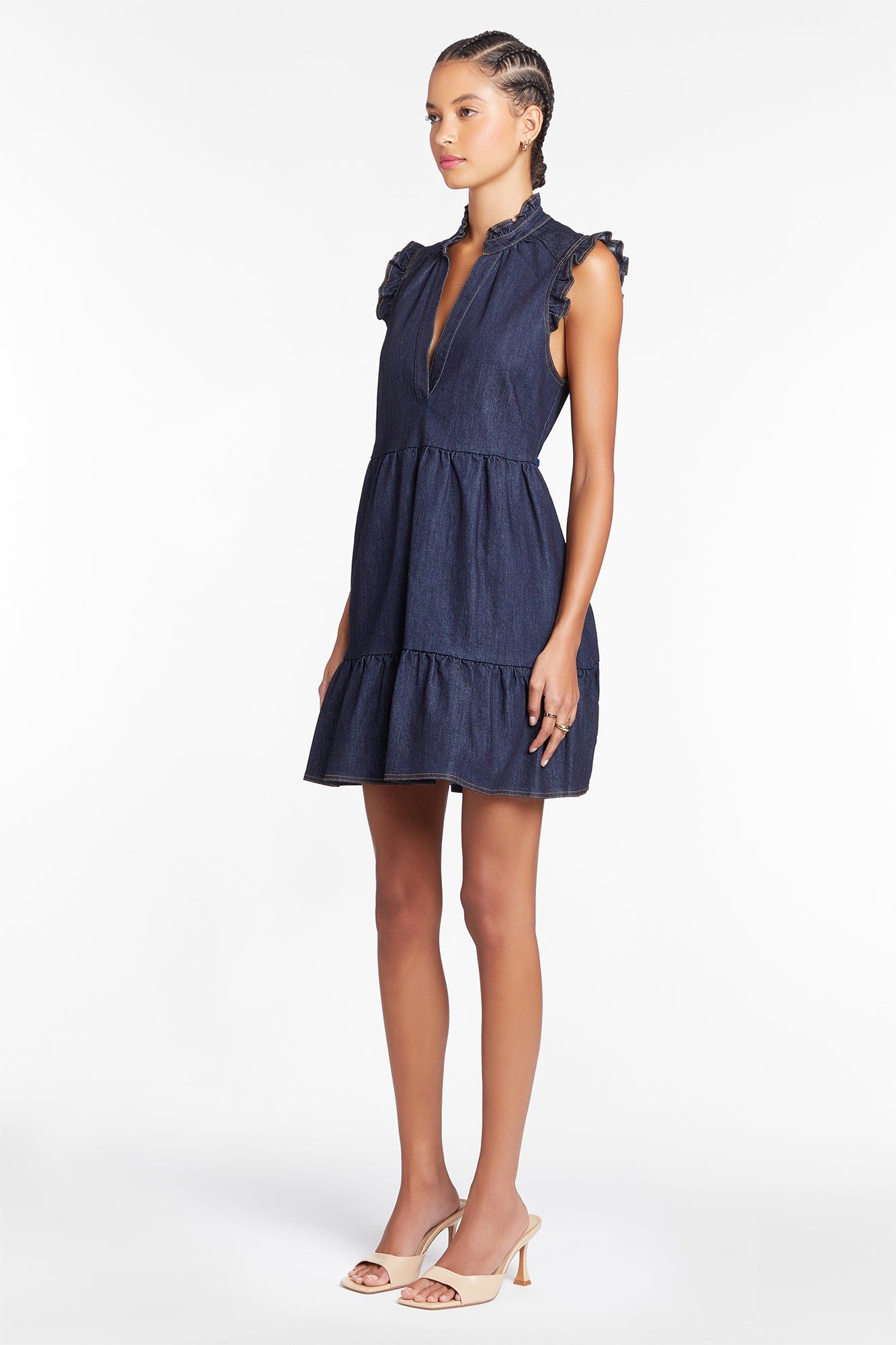 Alcott Denim Dress sold by Amanda Uprichard product image thumbnail 5