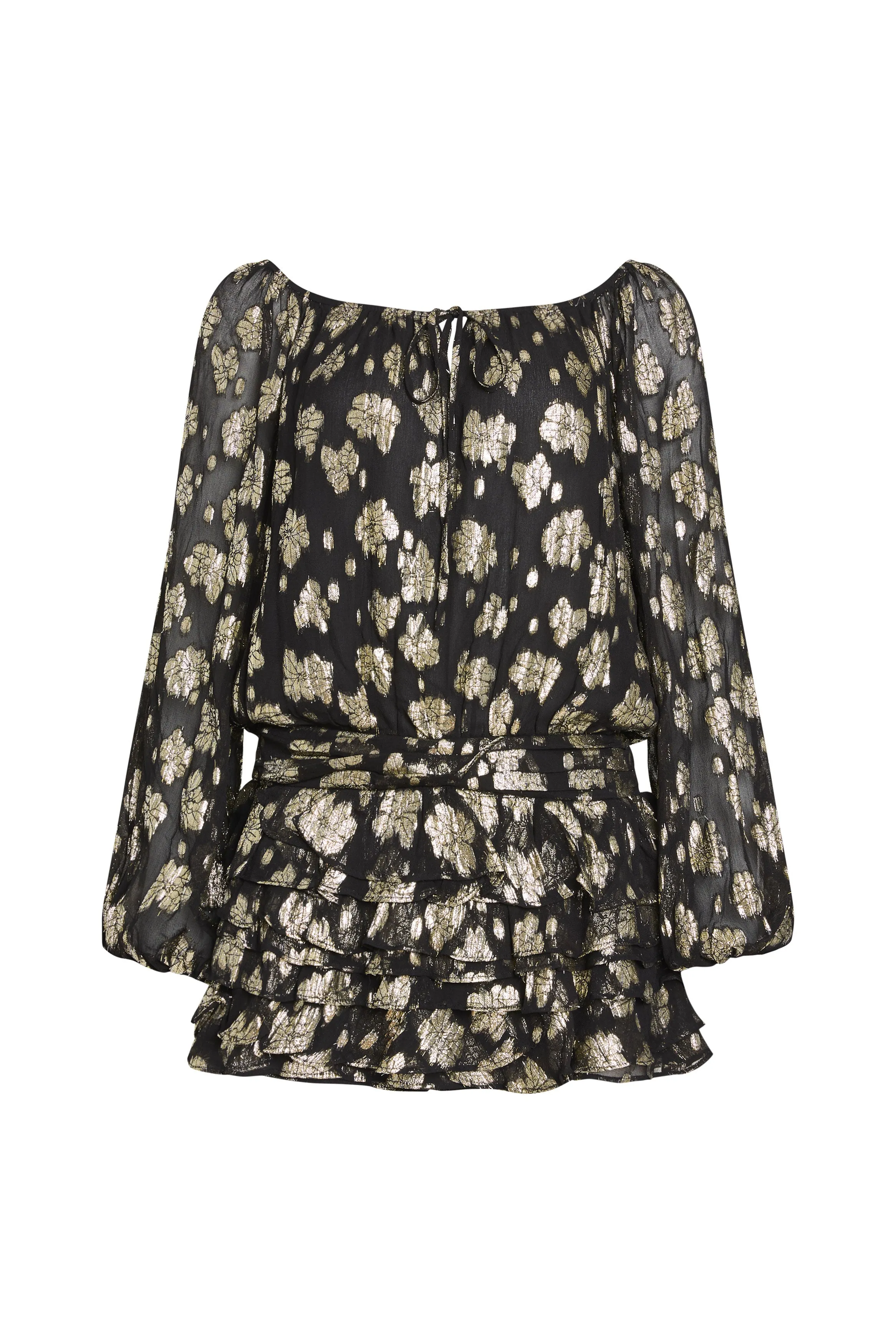 Dallas Romper in Chiffon Lacroix sold by Amanda Uprichard product image thumbnail 5