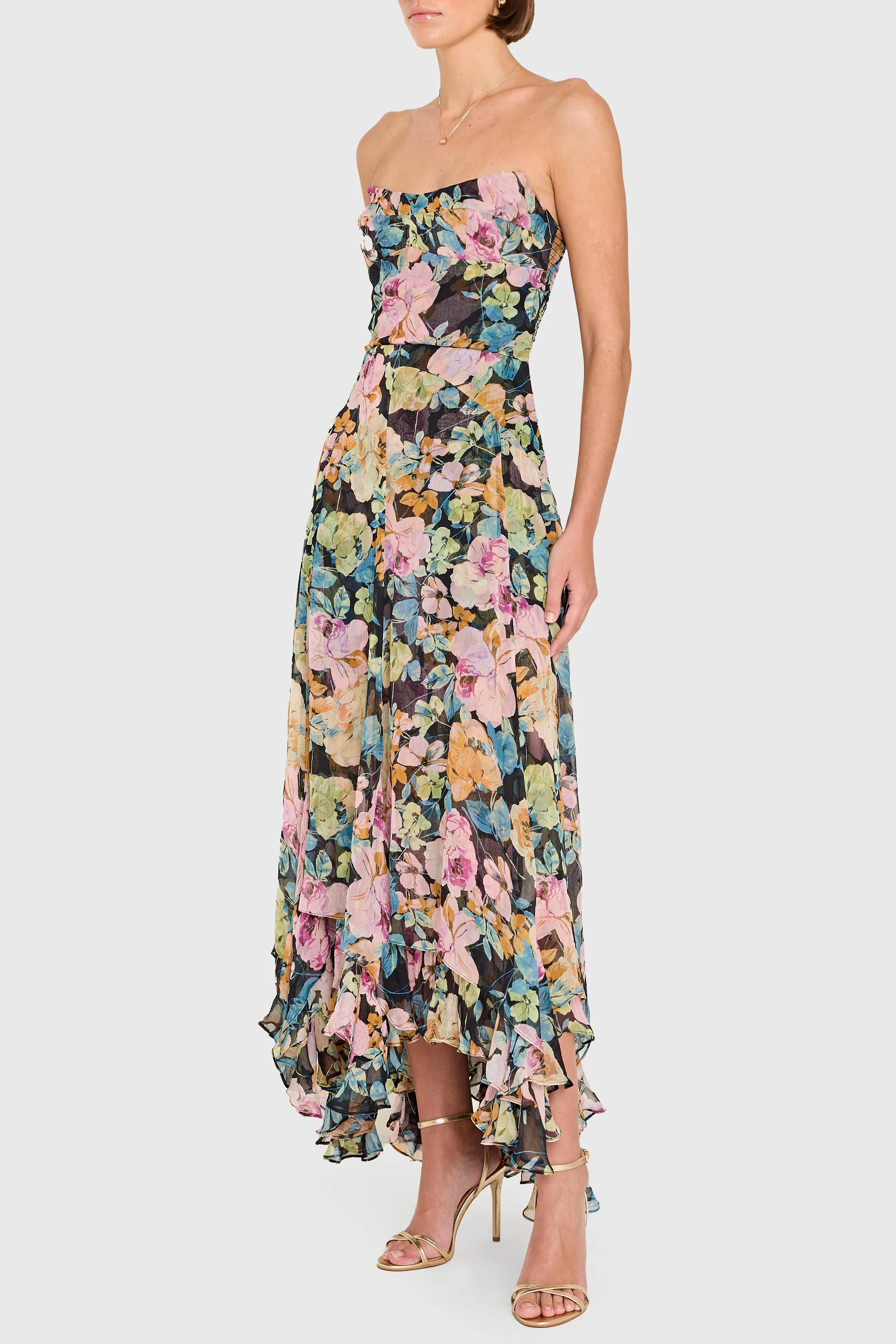 Monterey Dress in Lisboa Print sold by Amanda Uprichard product image thumbnail 2