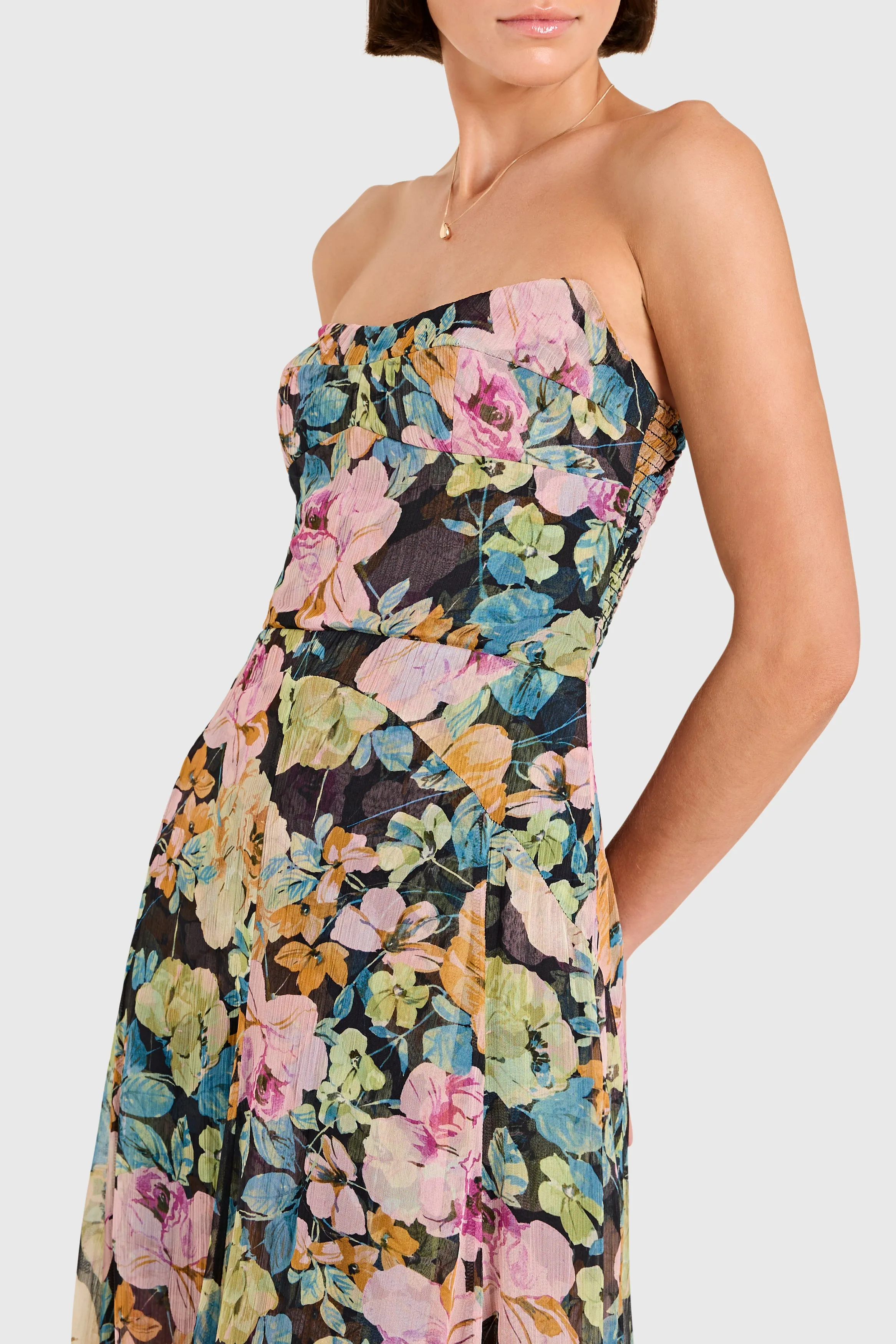 Monterey Dress in Lisboa Print sold by Amanda Uprichard product image thumbnail 4