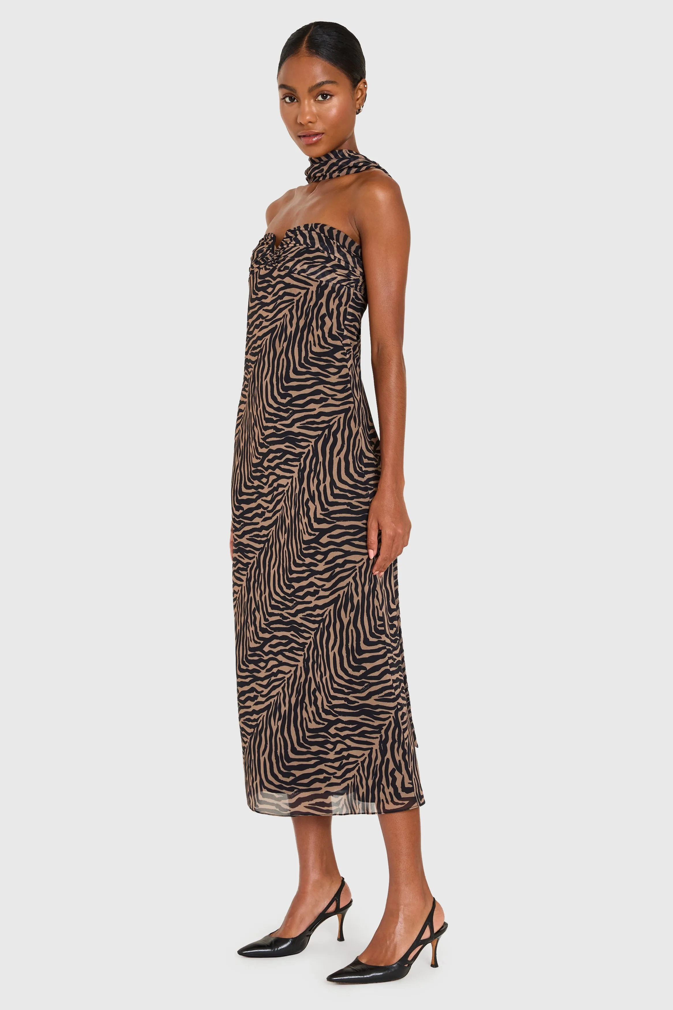 Lara Midi Dress sold by Amanda Uprichard product image thumbnail 2