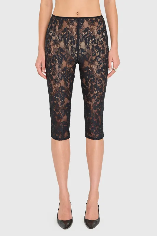 Nico Capri Pants in Lace sold by Amanda Uprichard
