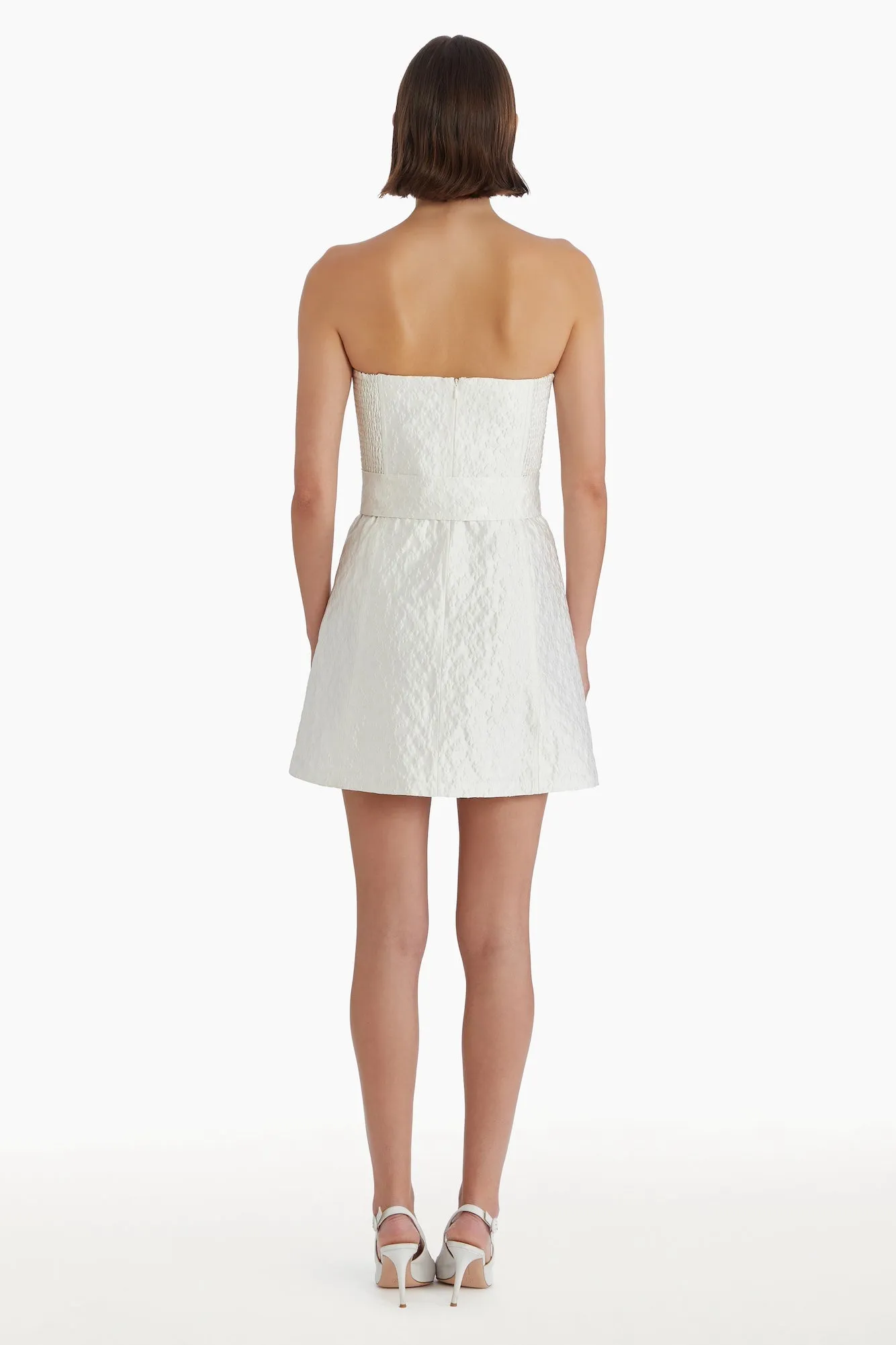 Fae Dress in Bellis sold by Amanda Uprichard product image thumbnail 3