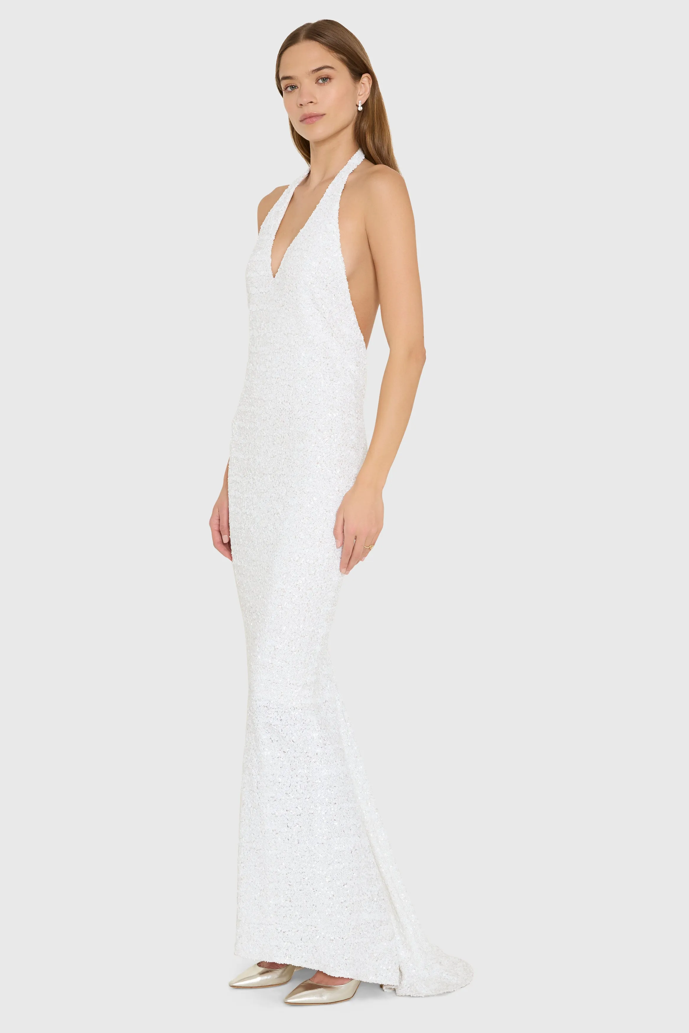 Esther Gown in Sequin sold by Amanda Uprichard product image thumbnail 2