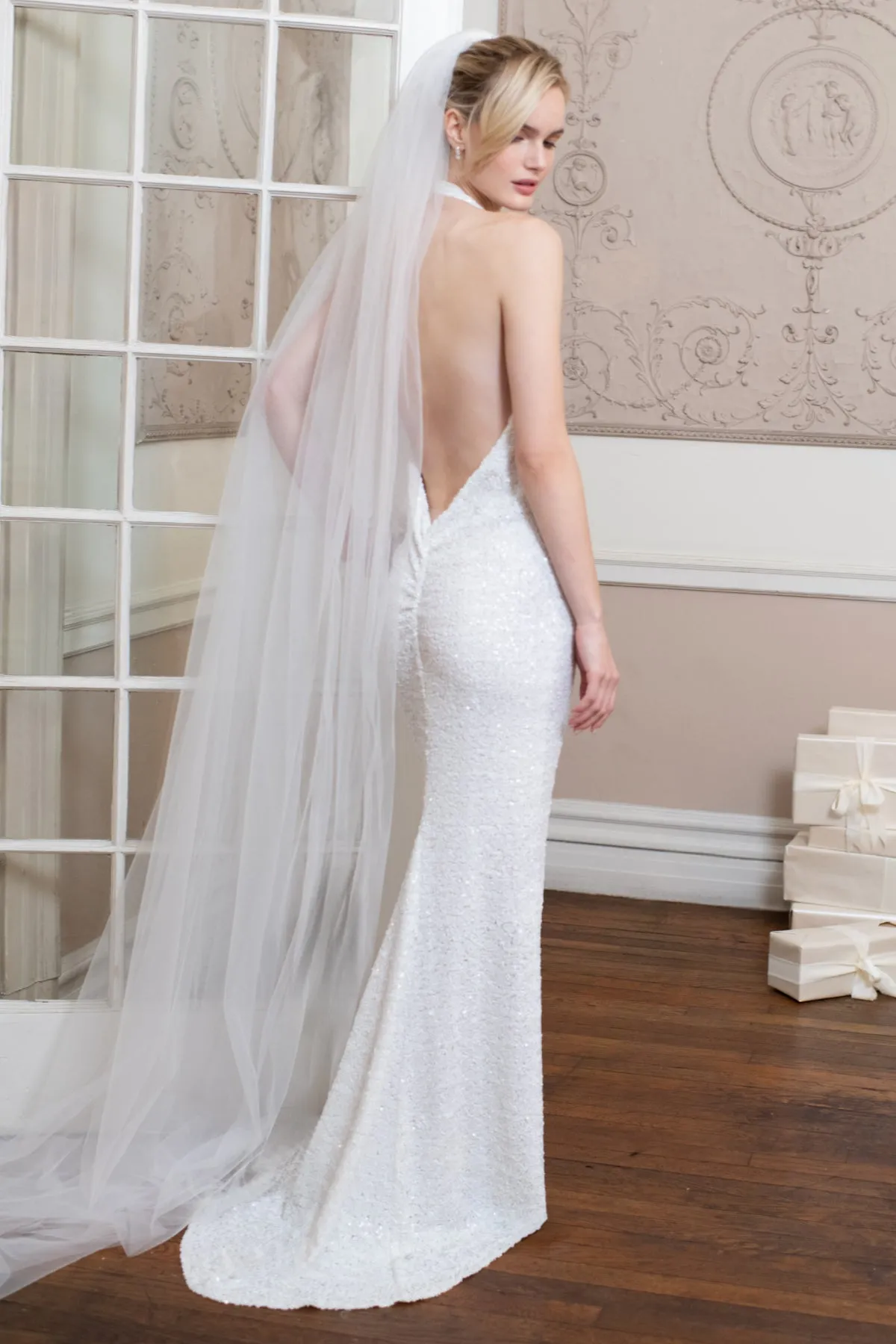 Esther Gown in Sequin sold by Amanda Uprichard product image thumbnail 5