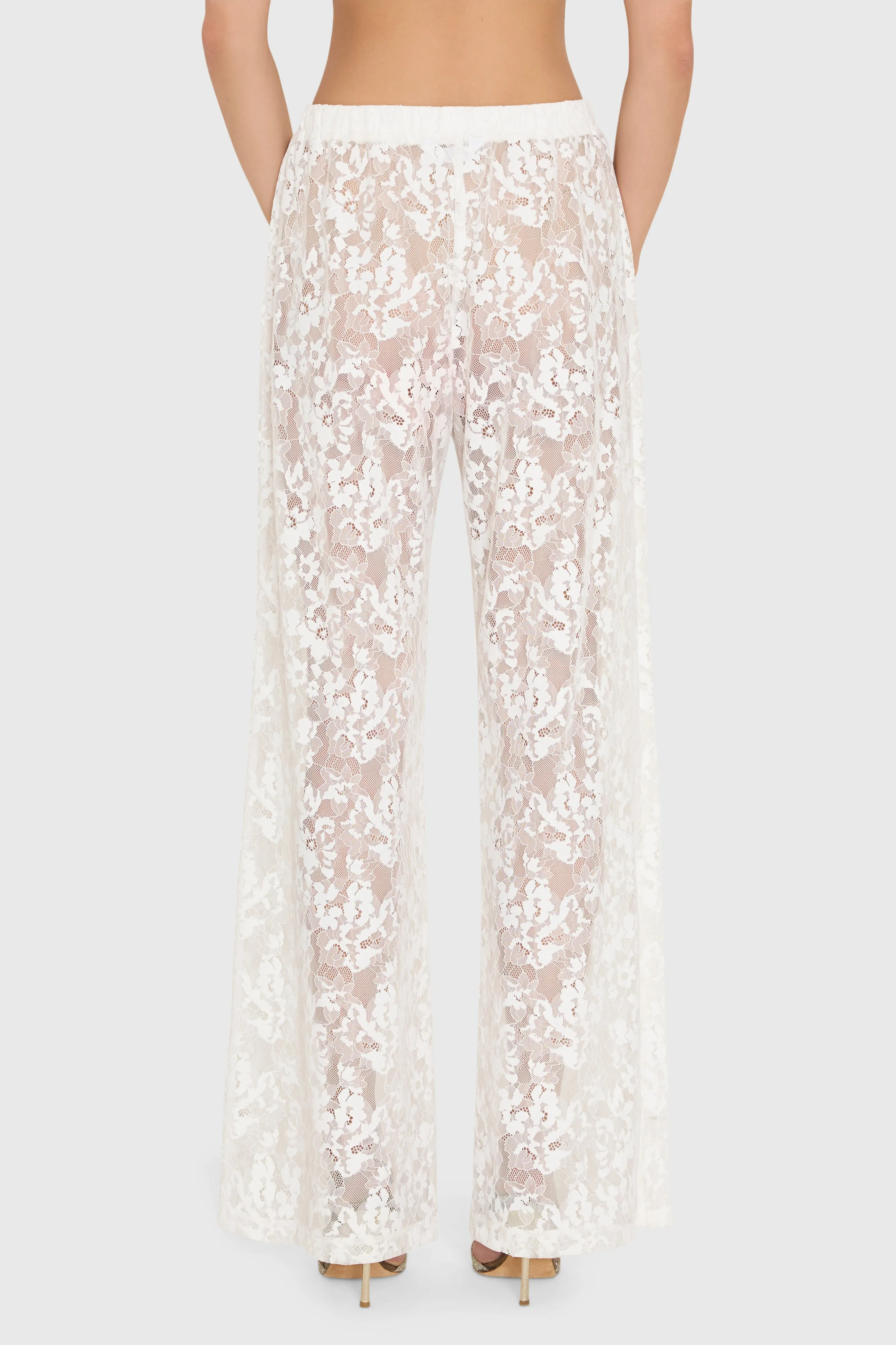 Mariko Pants in Lace sold by Amanda Uprichard product image thumbnail 3