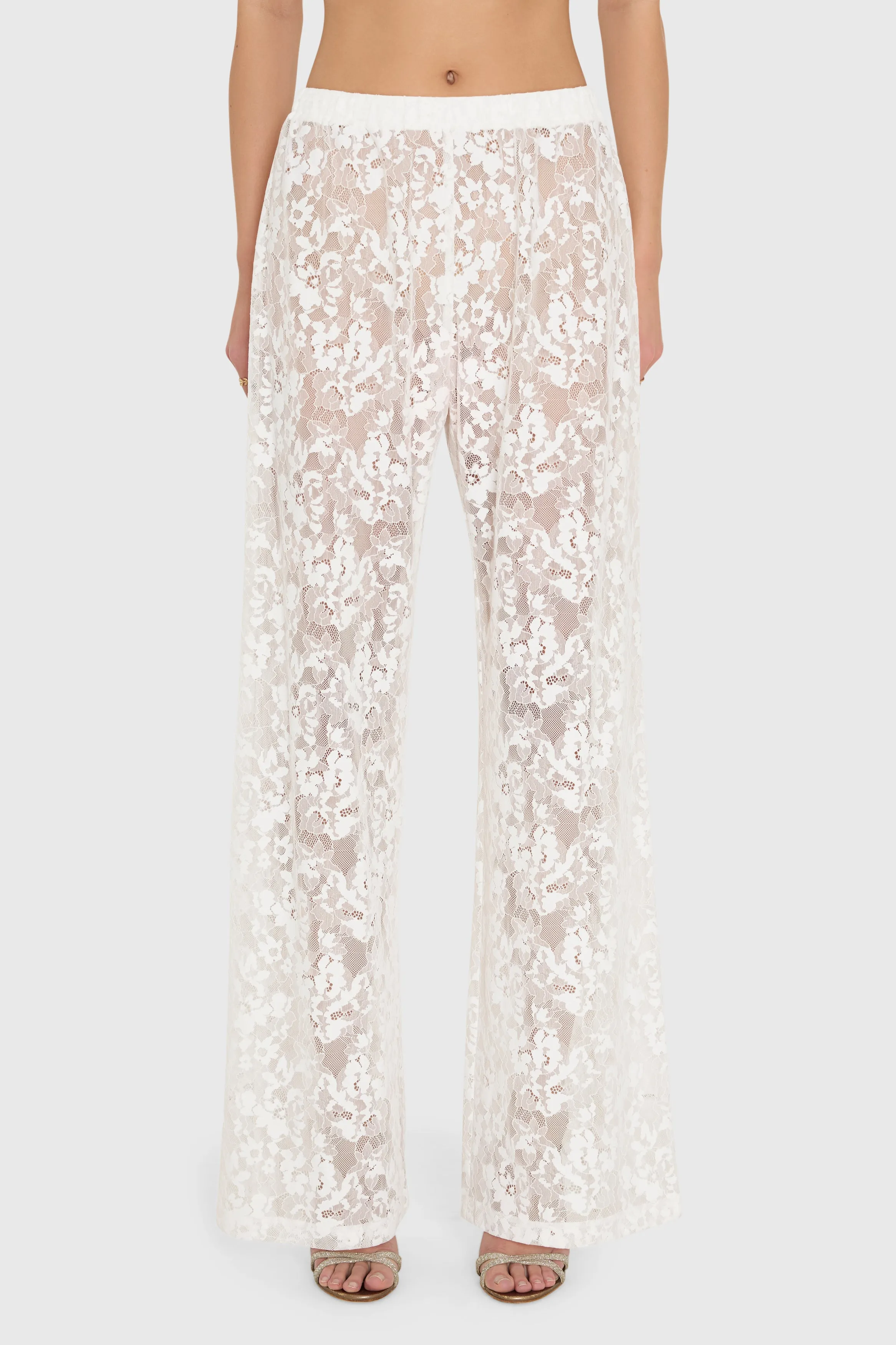 Mariko Pants in Lace sold by Amanda Uprichard