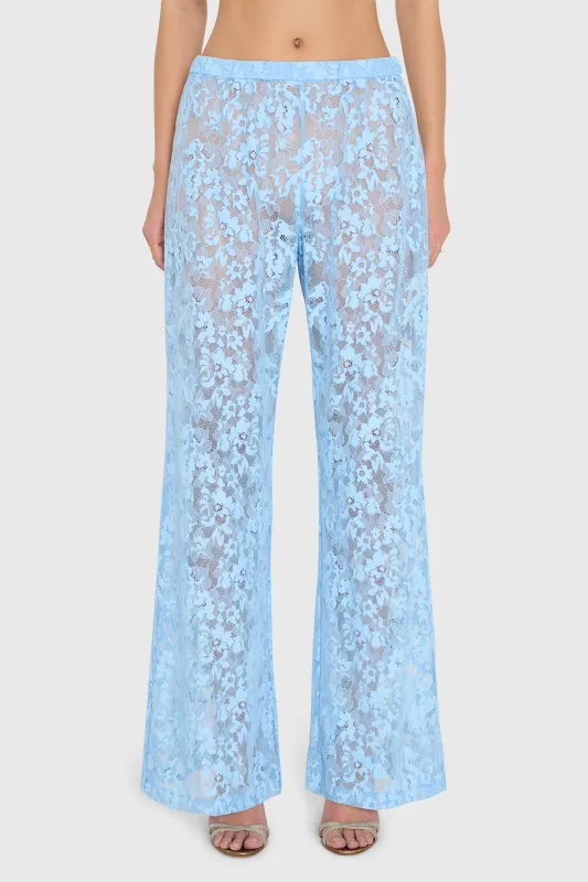 Mariko Pants in Lace made by Amanda Uprichard