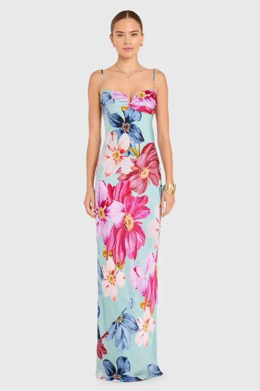 Ira Maxi Dress in Daphne Floral sold by Amanda Uprichard