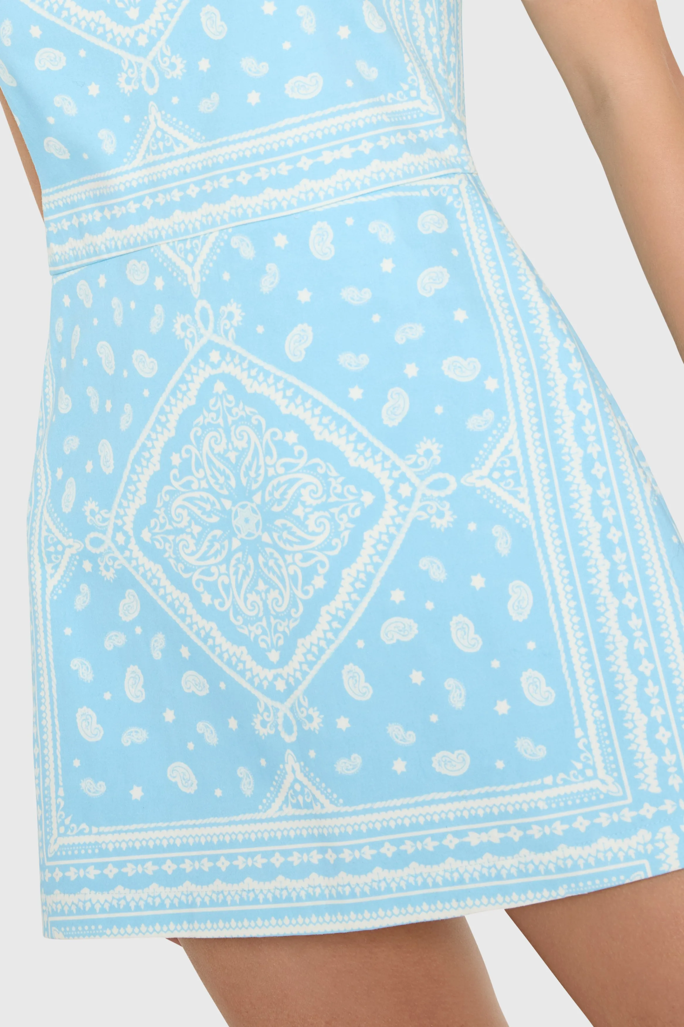 Avani Skort Romper sold by Amanda Uprichard product image thumbnail 4