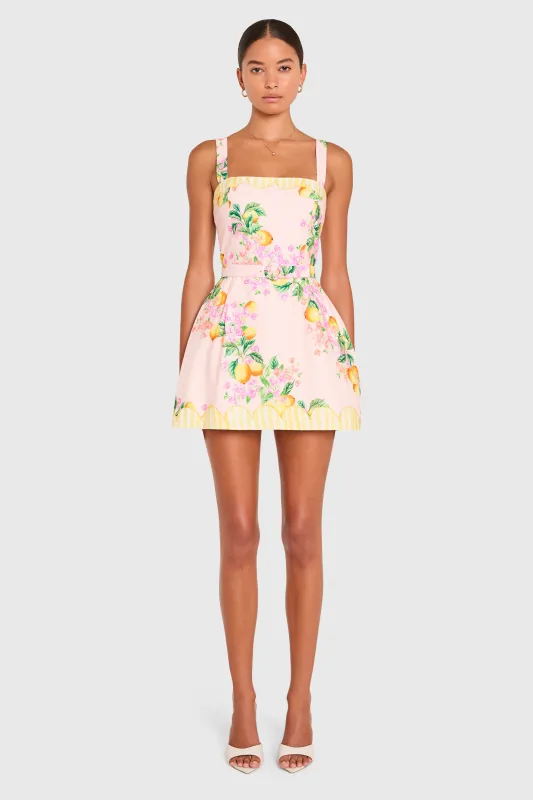 Judie Romper in Limoncello made by Amanda Uprichard