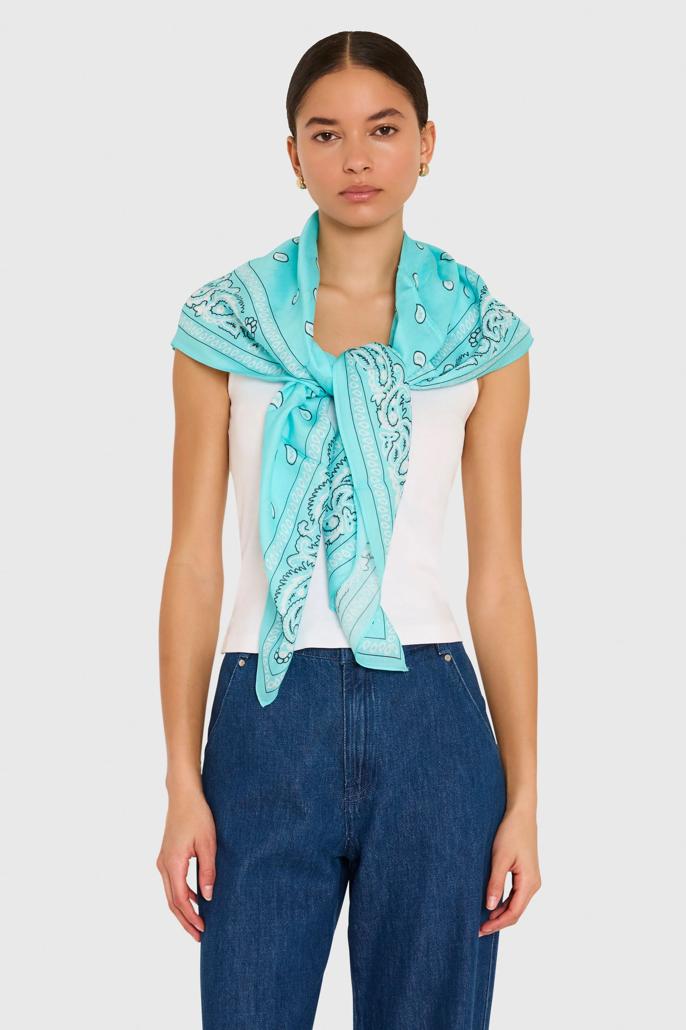 XL Bandana Scarf sold by Amanda Uprichard product image thumbnail 3