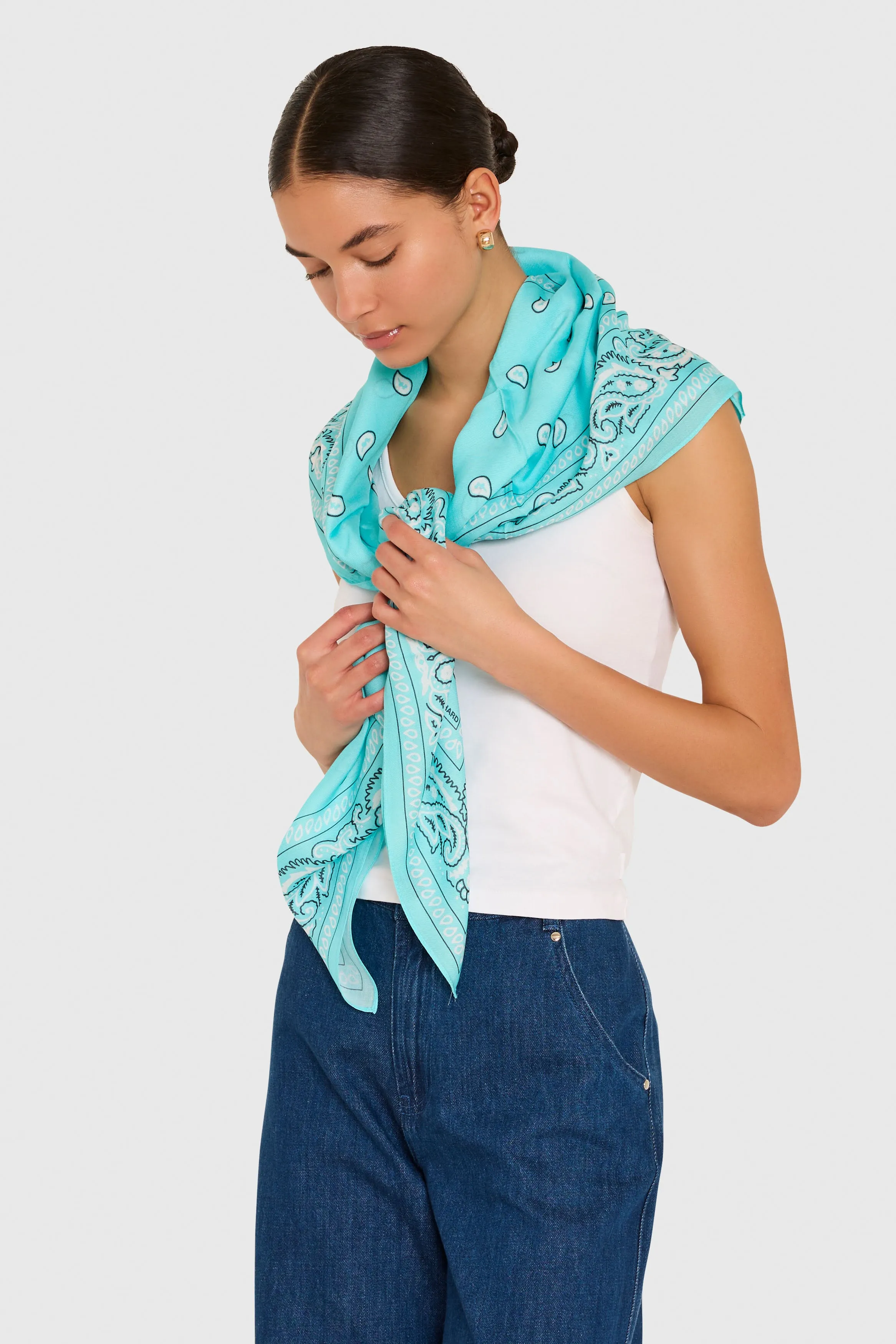XL Bandana Scarf sold by Amanda Uprichard product image thumbnail 4