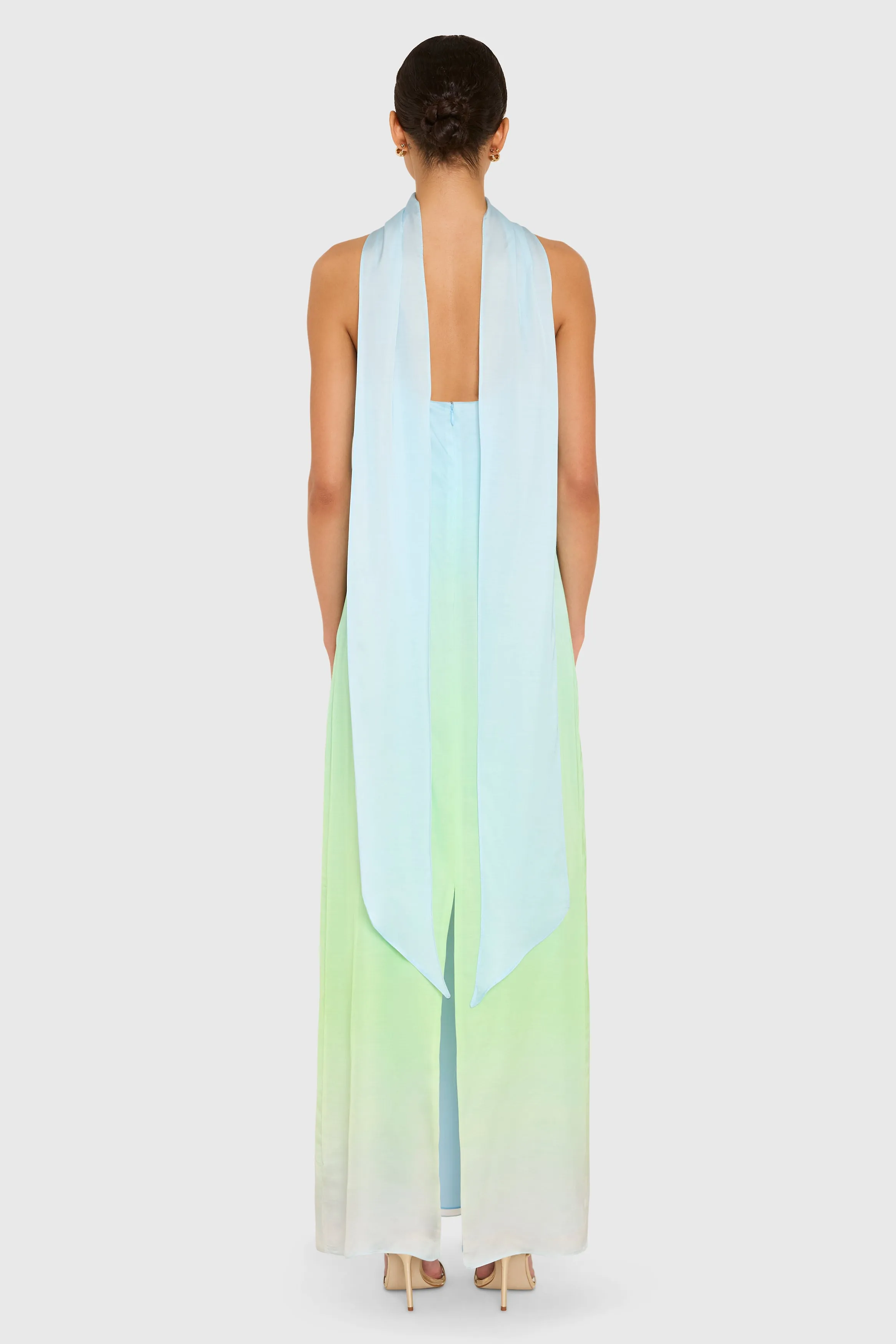 Ashton Maxi in Blue Ombre sold by Amanda Uprichard product image thumbnail 3
