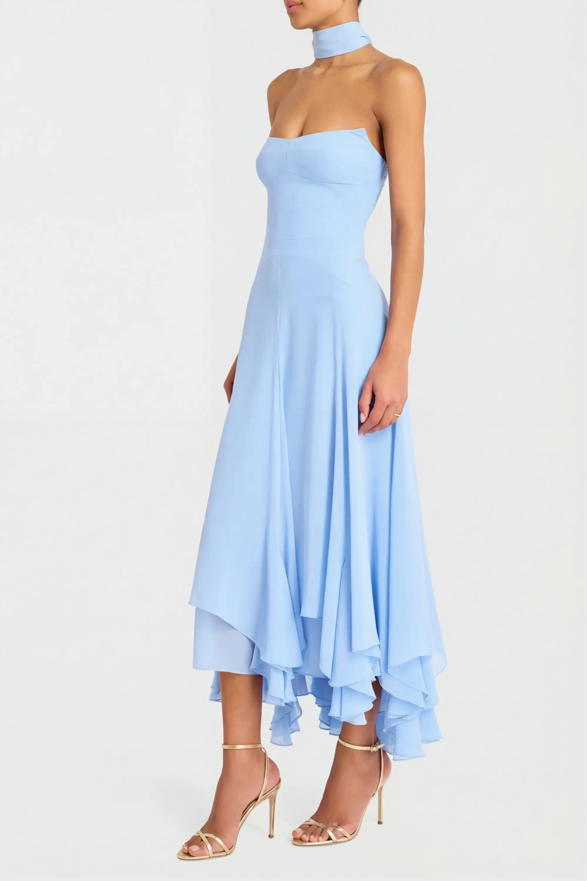 Monterey Dress With Scarf sold by Amanda Uprichard product image thumbnail 2