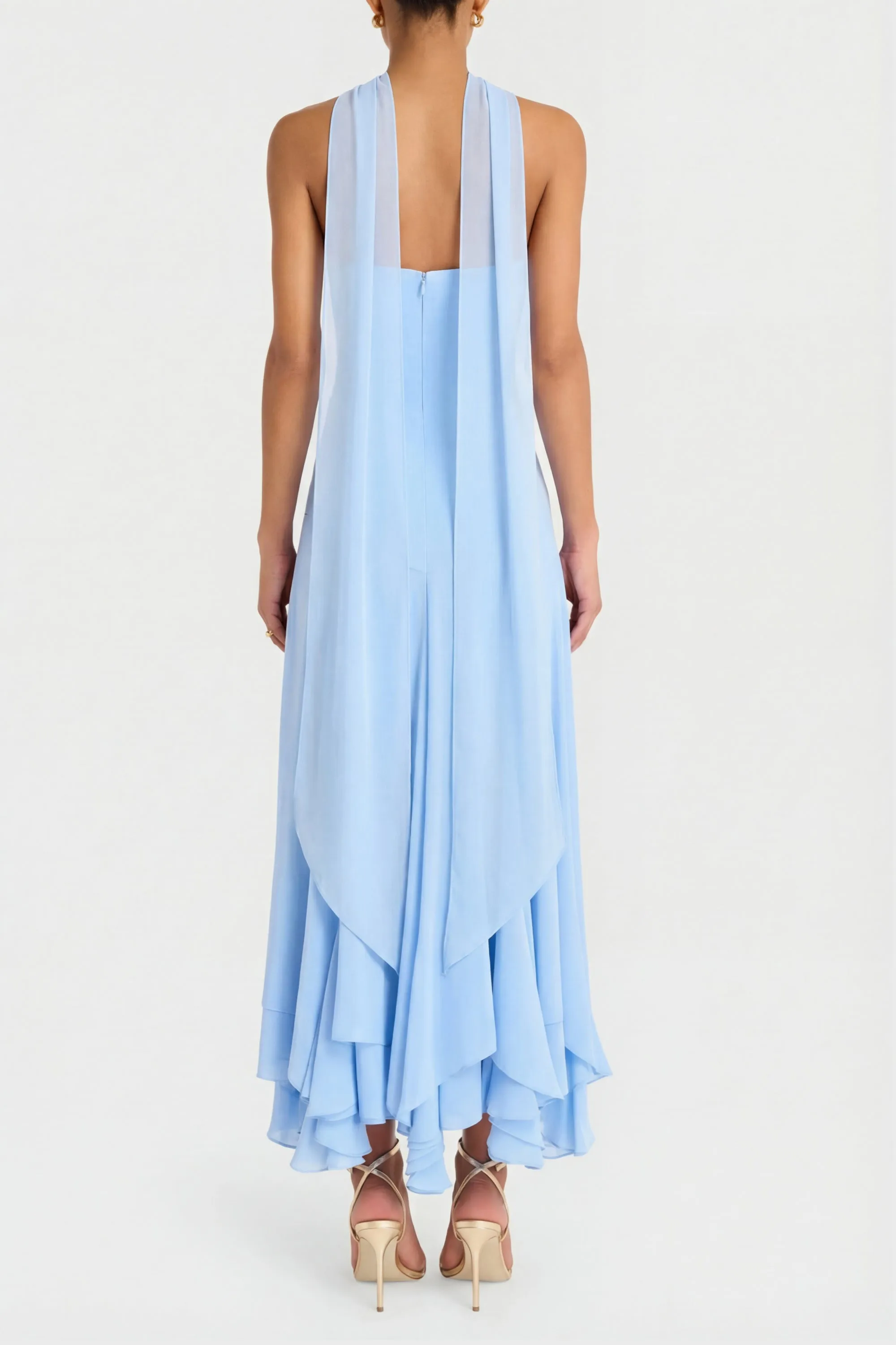 Monterey Dress With Scarf sold by Amanda Uprichard product image thumbnail 3