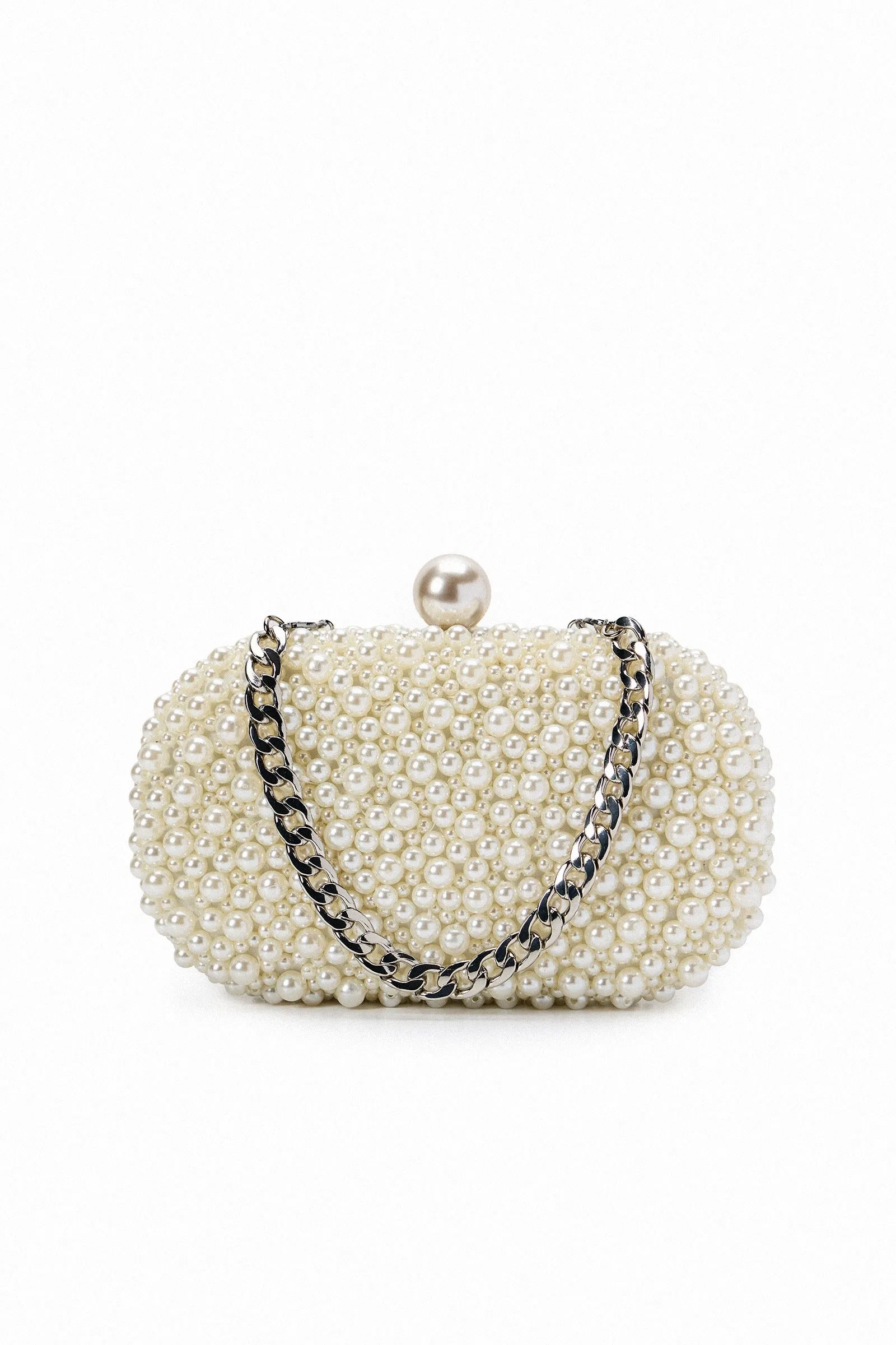 Valentina Pearl Clutch sold by Amanda Uprichard product image thumbnail 4