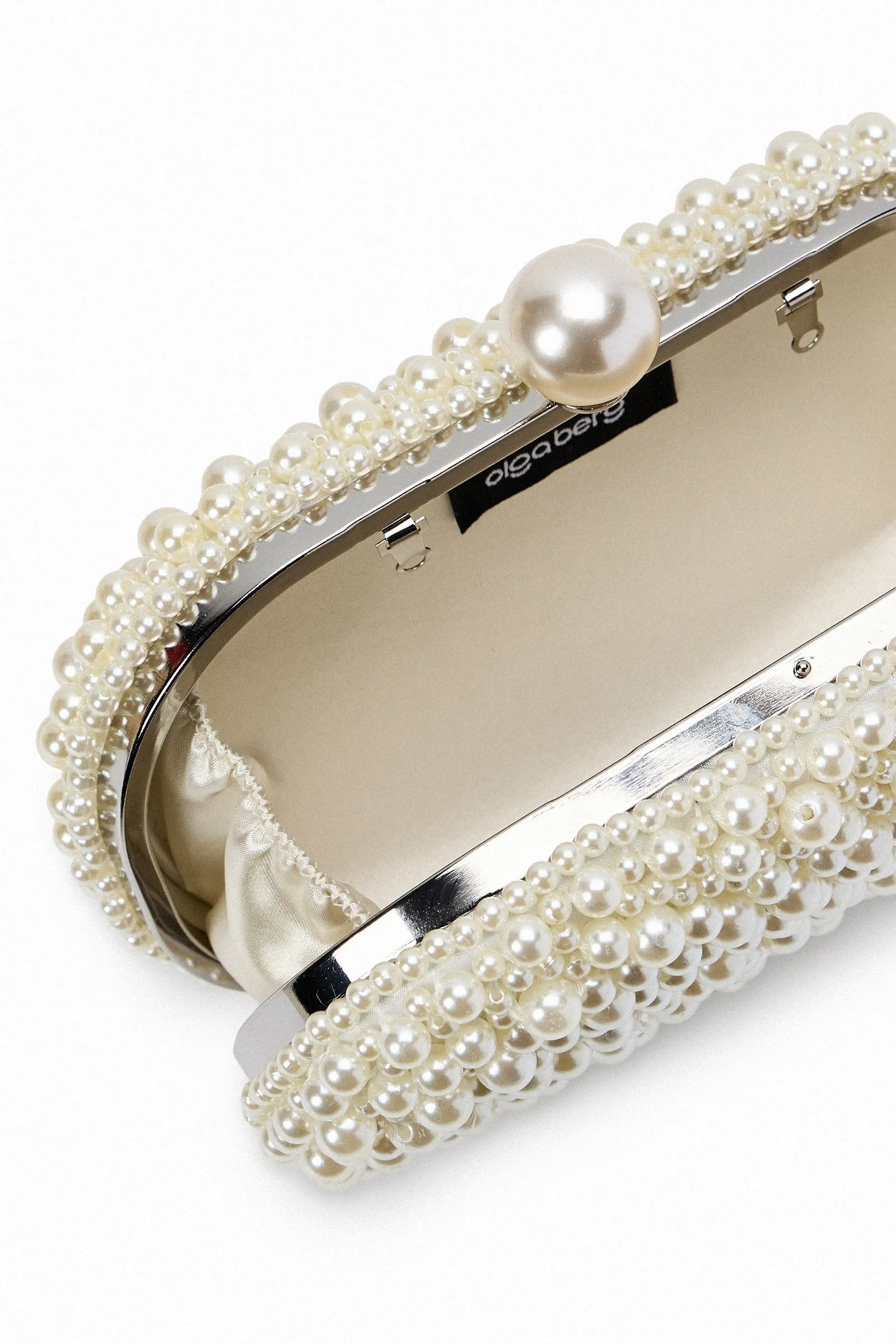 Valentina Pearl Clutch sold by Amanda Uprichard product image thumbnail 5