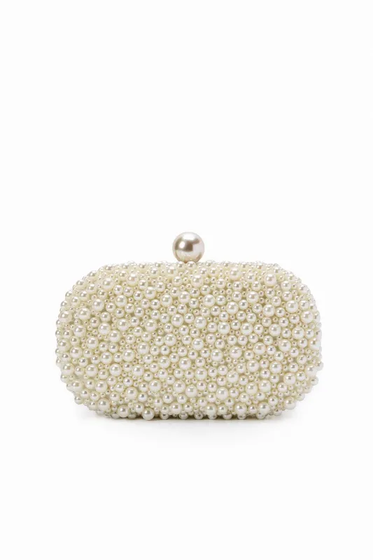 Valentina Pearl Clutch made by Olga Berg