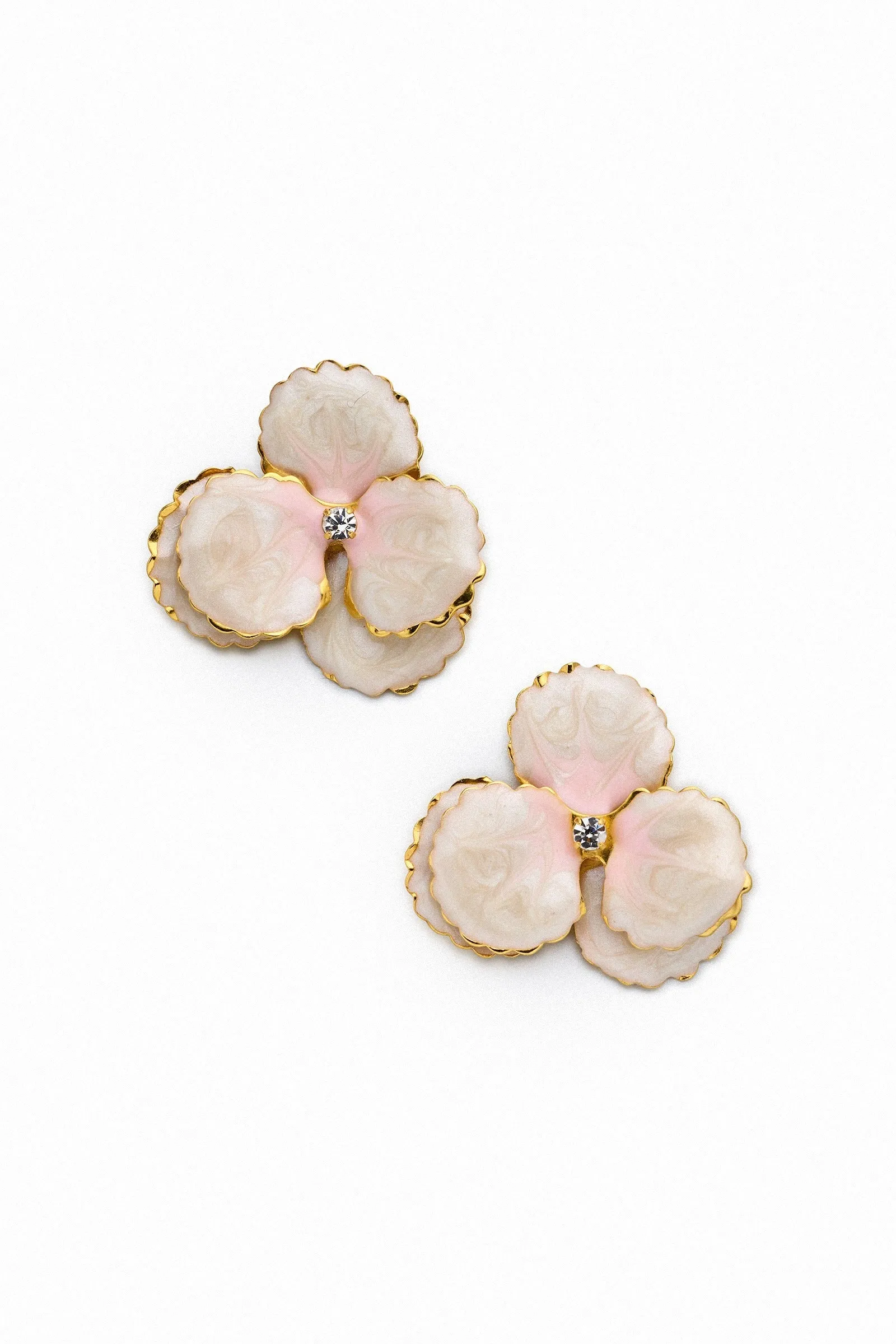 Pansy Stud Earrings sold by Amanda Uprichard product image thumbnail 2