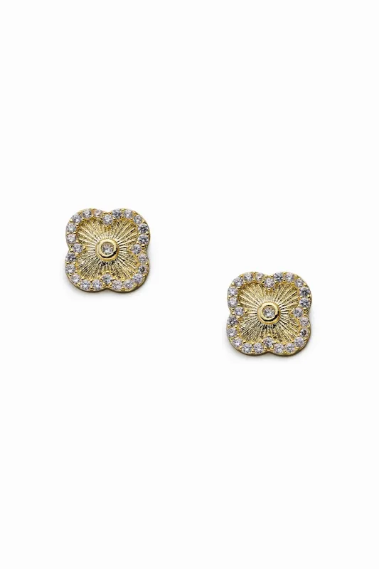 Icon Stud Earrings made by Amanda Uprichard