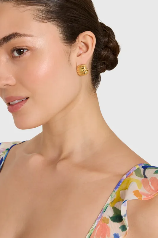 Ryder Hoop Earrings made by Amanda Uprichard