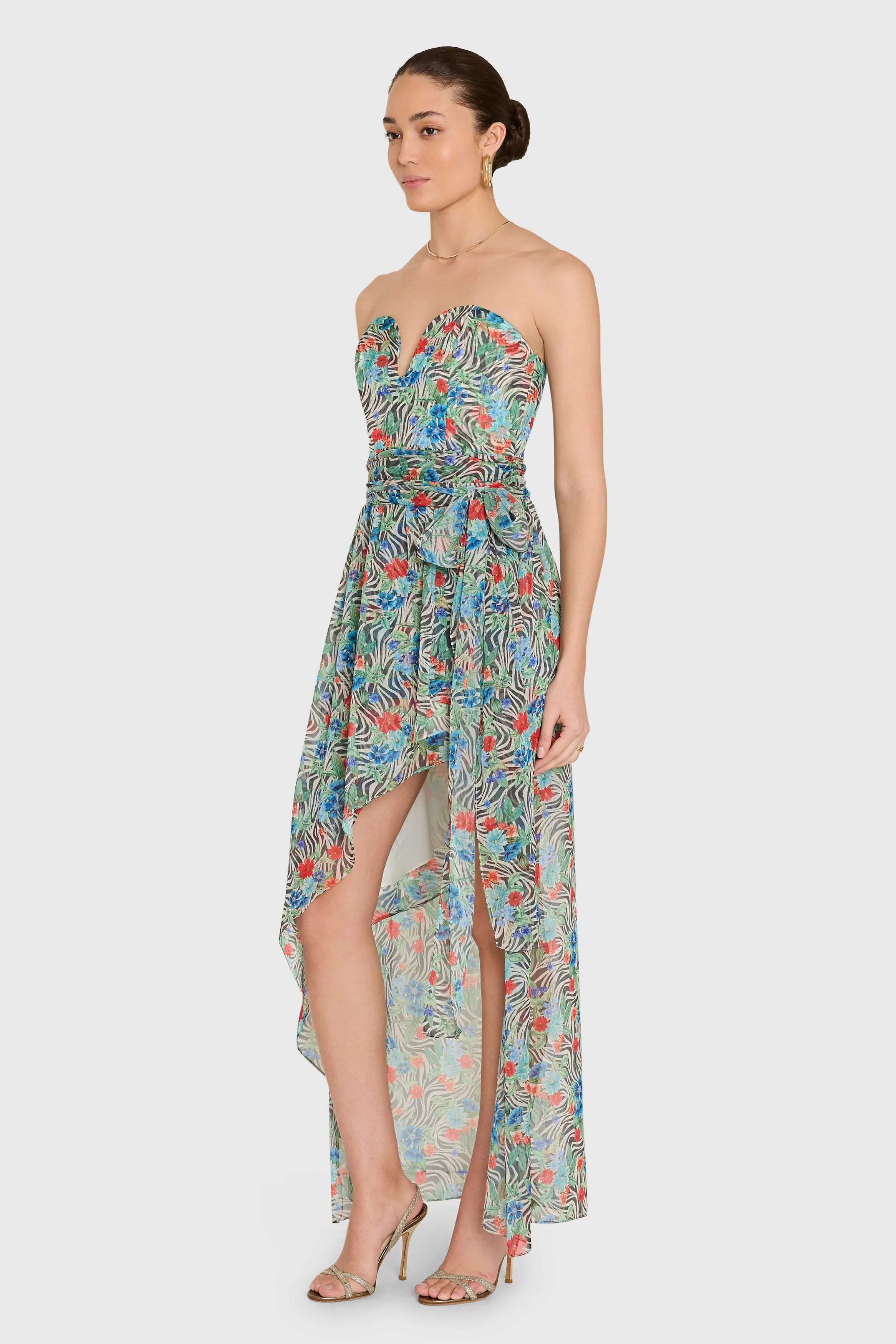Aurelia Maxi Dress in Sahara sold by Amanda Uprichard product image thumbnail 2